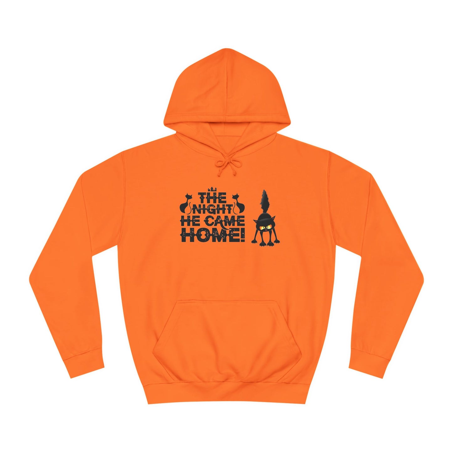Halloween Black Cat Hoodie - The Night He Came Home