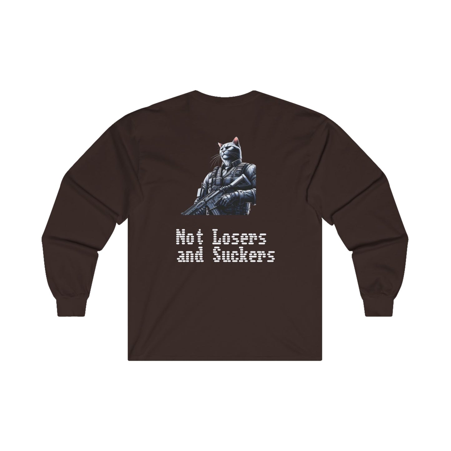 Political Activist Long Sleeve Tee - Vets Against Trump