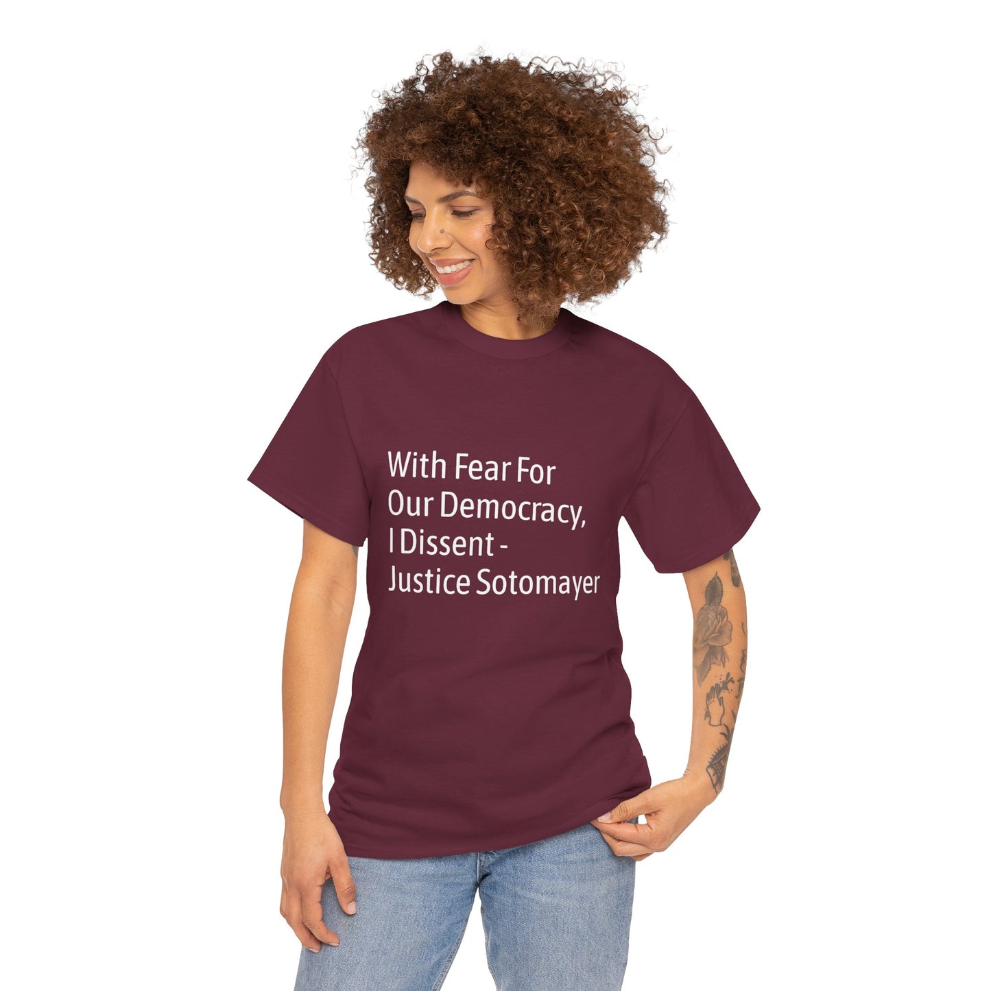 Supreme Court Justice Sotomayer "I Dissent" Tee