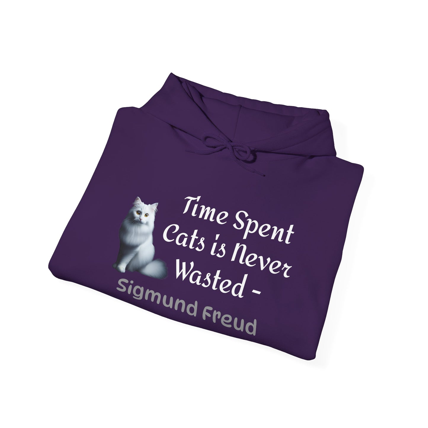 Sigmund Freud Inspired Unisex Heavy Blend™ Hooded Sweatshirt - Cozy Literary Gift