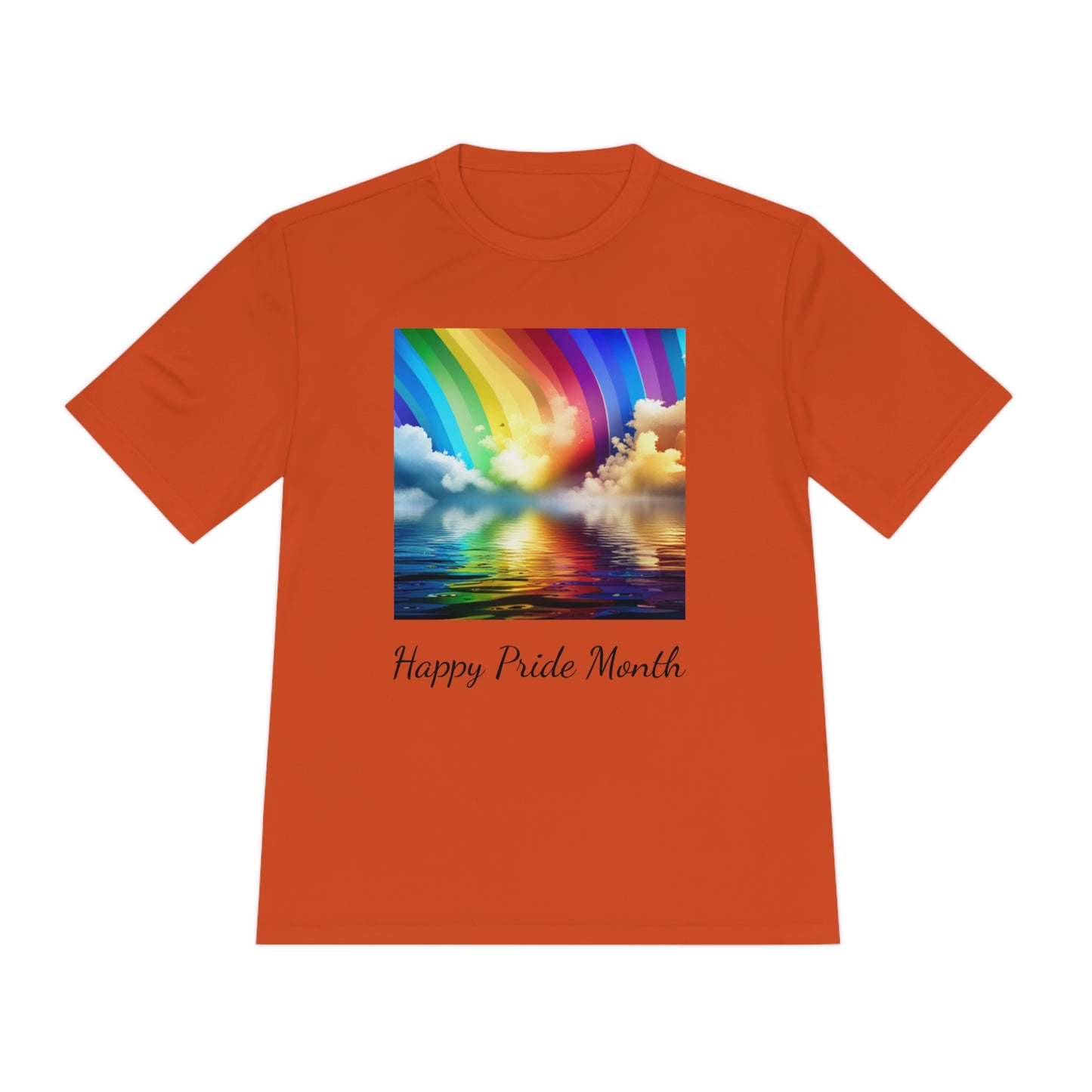 Happy Pride Month Unisex Moisture Wicking Tee