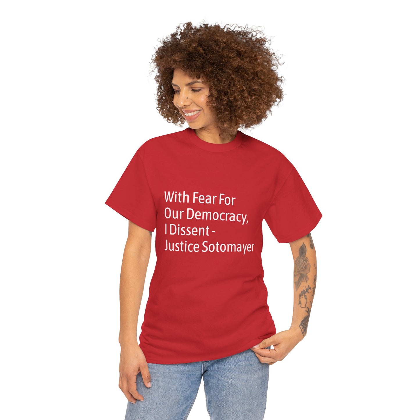 Supreme Court Justice Sotomayer "I Dissent" Tee