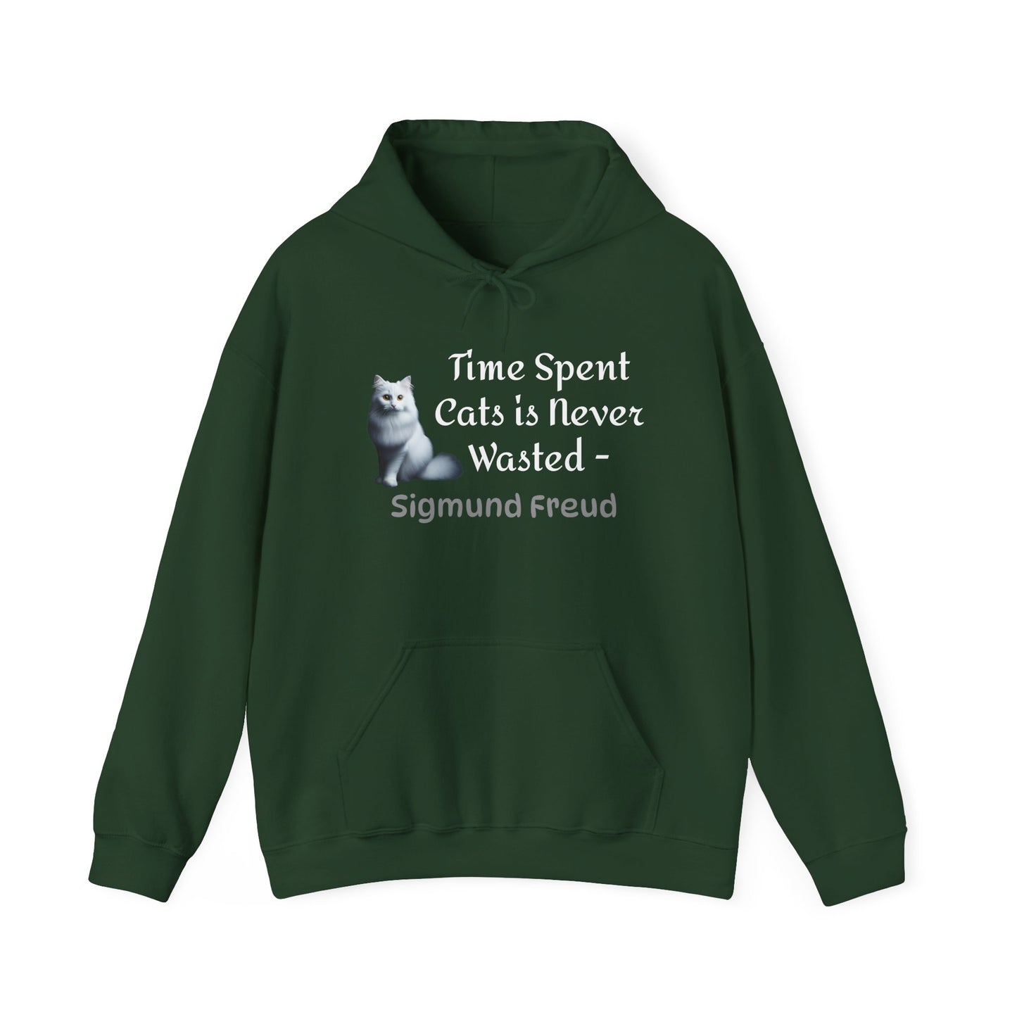 Sigmund Freud Inspired Unisex Heavy Blend™ Hooded Sweatshirt - Cozy Literary Gift