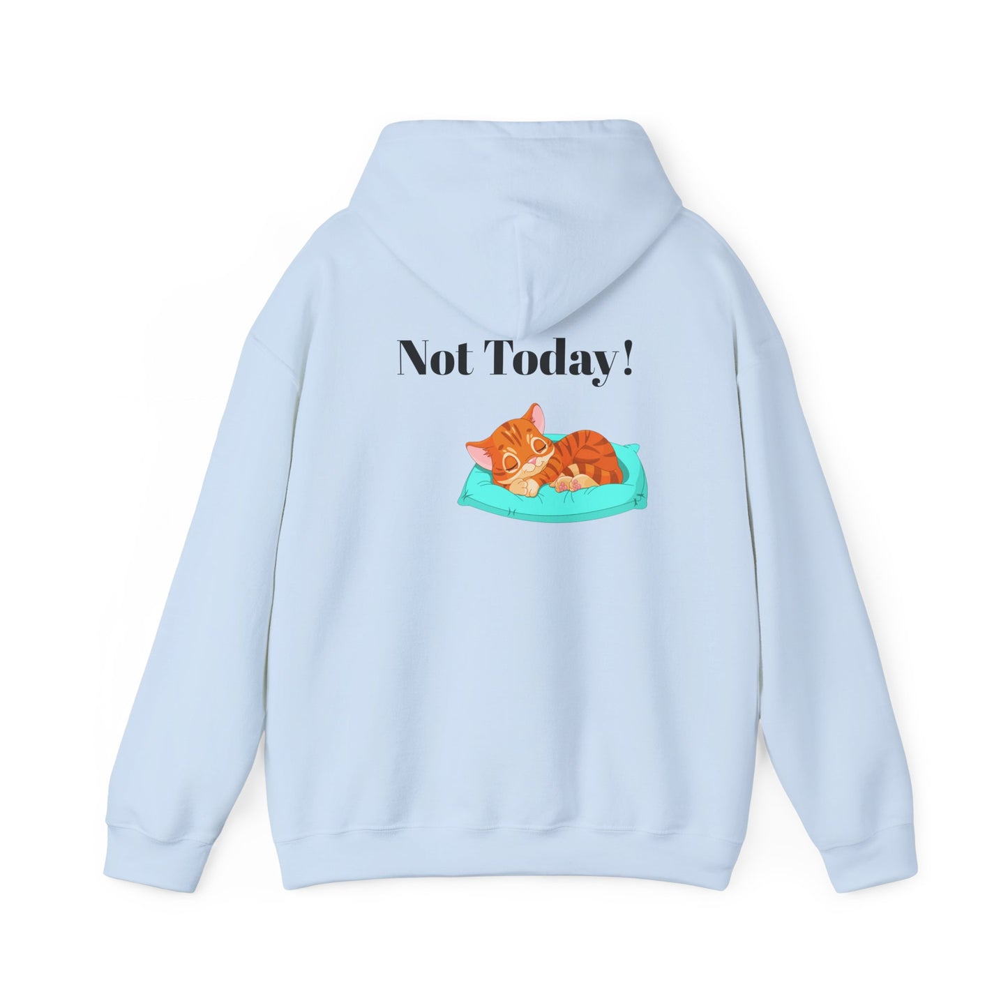 Funny Cat Hoodie - 'You Gotta Be Kitten Me!' & 'Not Today!'  Lazy Day Wear