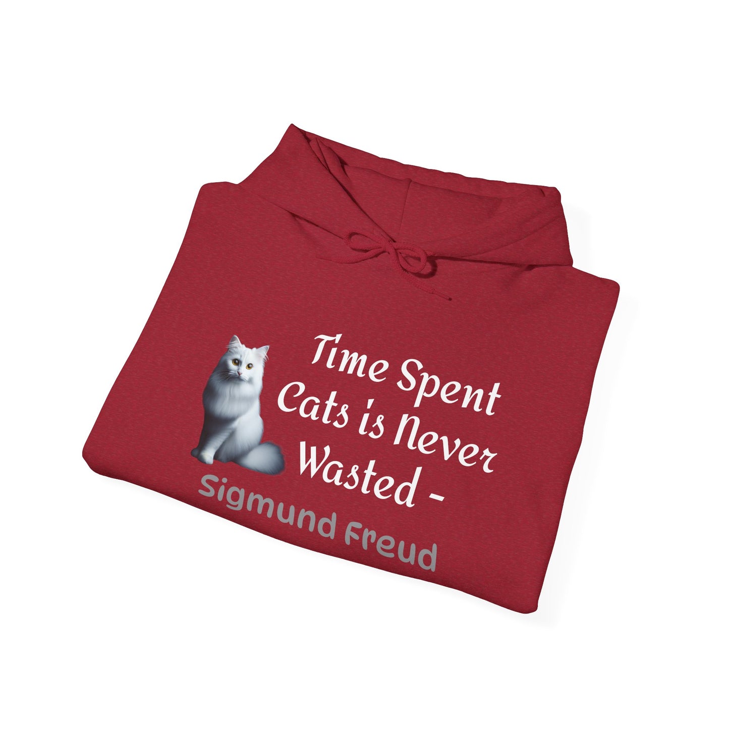 Sigmund Freud Inspired Unisex Heavy Blend™ Hooded Sweatshirt - Cozy Literary Gift