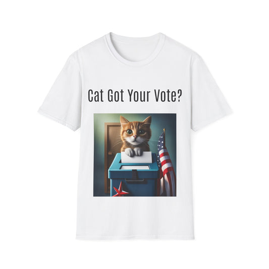 Cat Got Your Vote T-Shirt