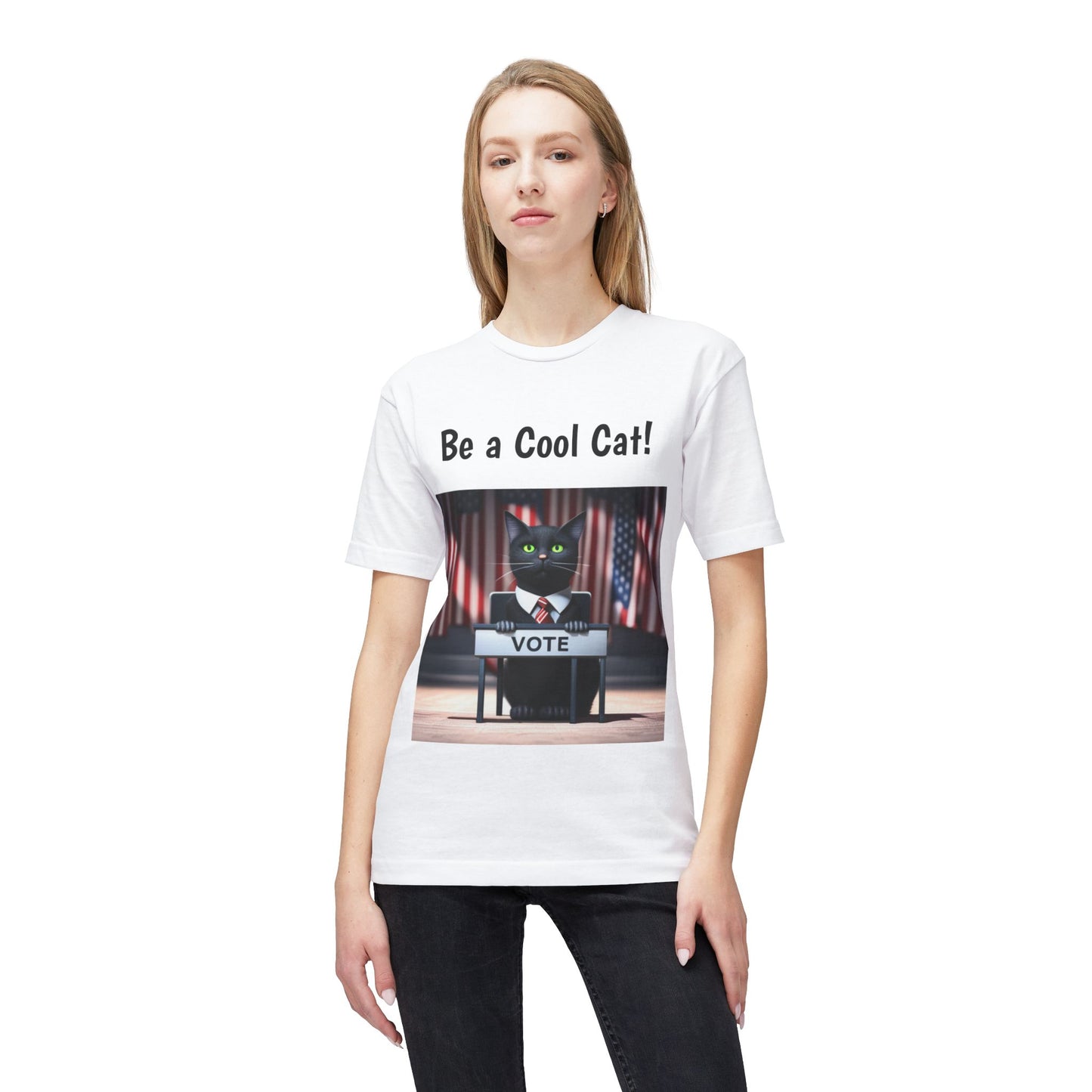 Cool Cat Vote T-shirt