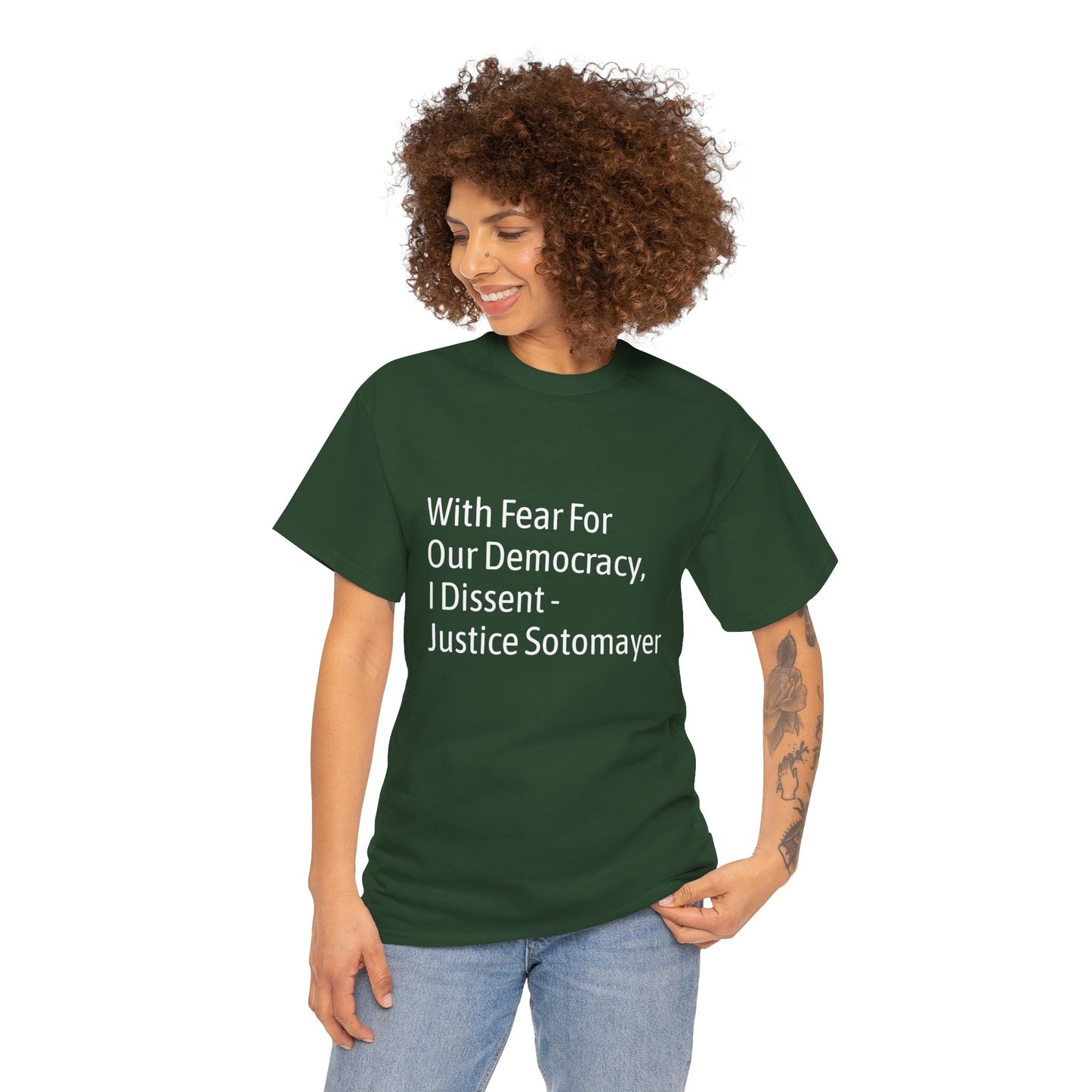 Supreme Court Justice Sotomayer "I Dissent" Tee