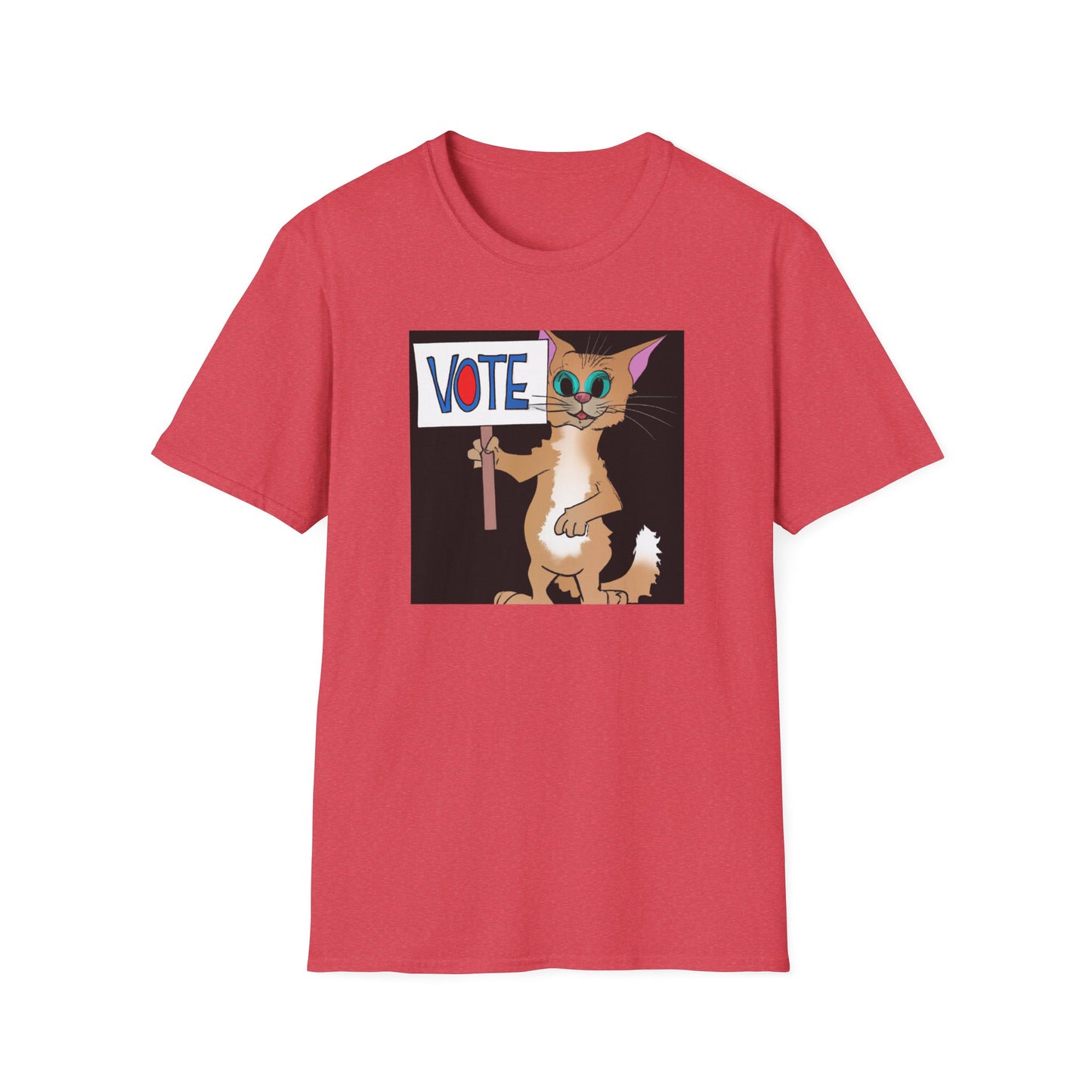 Cat Vote Sign T-Shirt