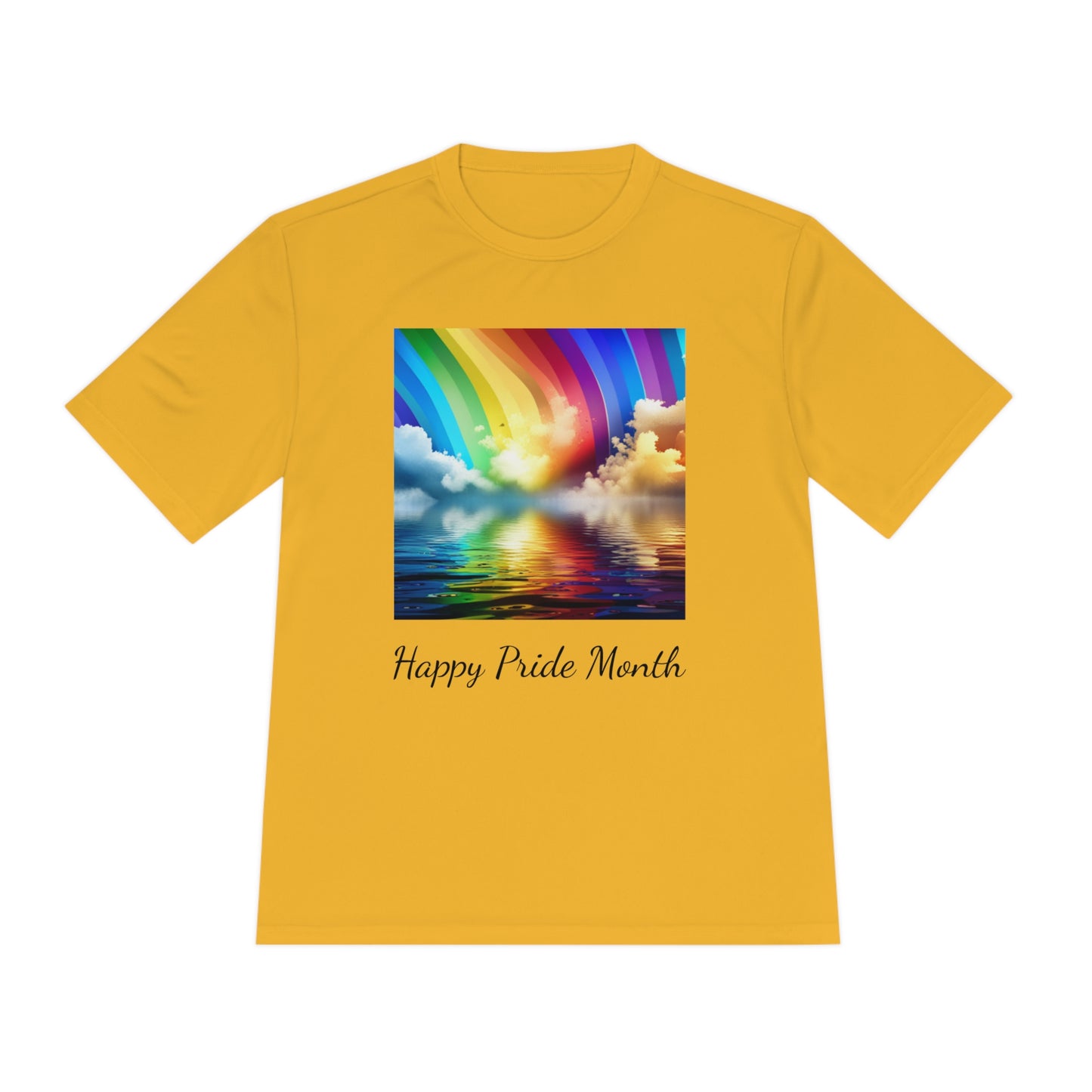 Happy Pride Month Unisex Moisture Wicking Tee