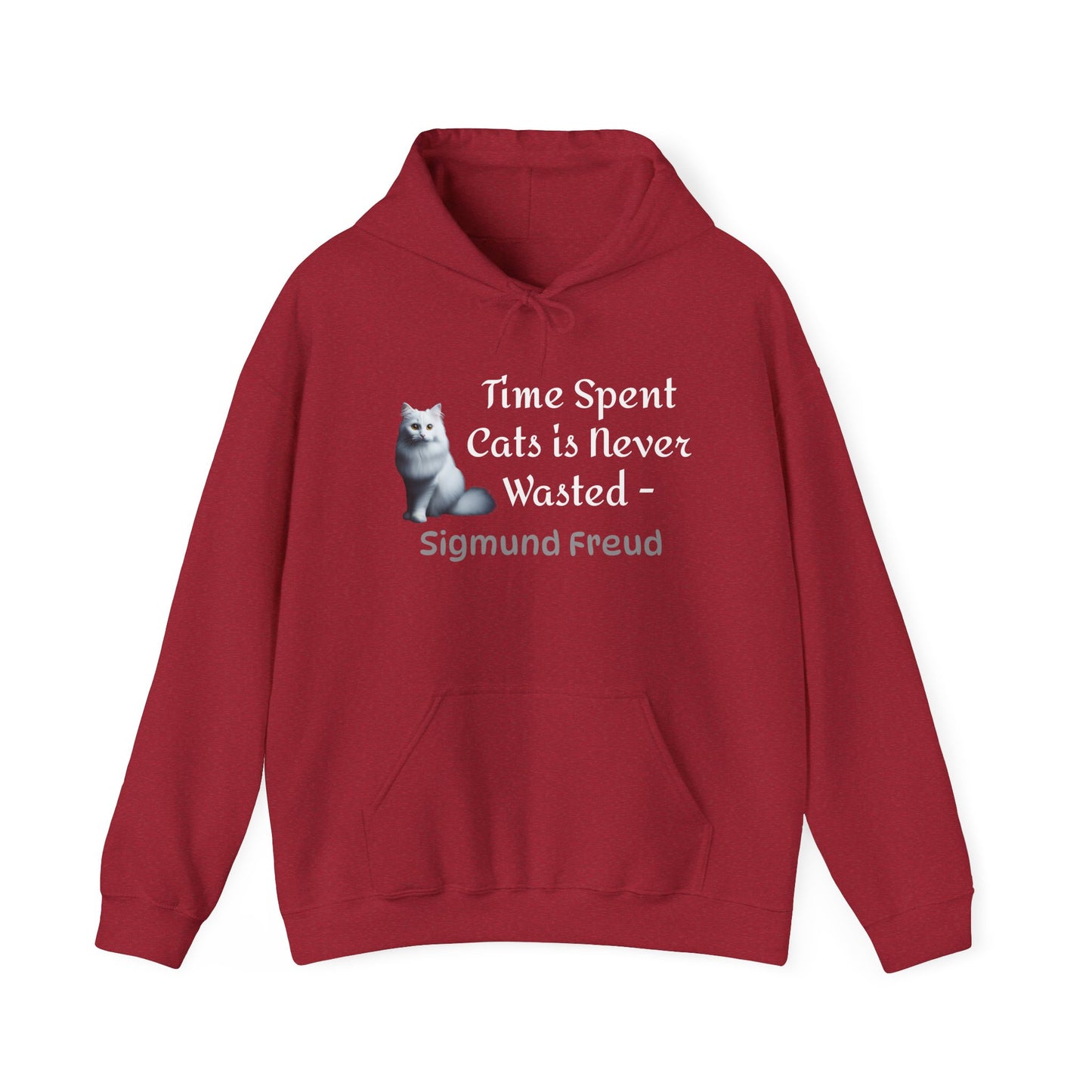 Sigmund Freud Inspired Unisex Heavy Blend™ Hooded Sweatshirt - Cozy Literary Gift
