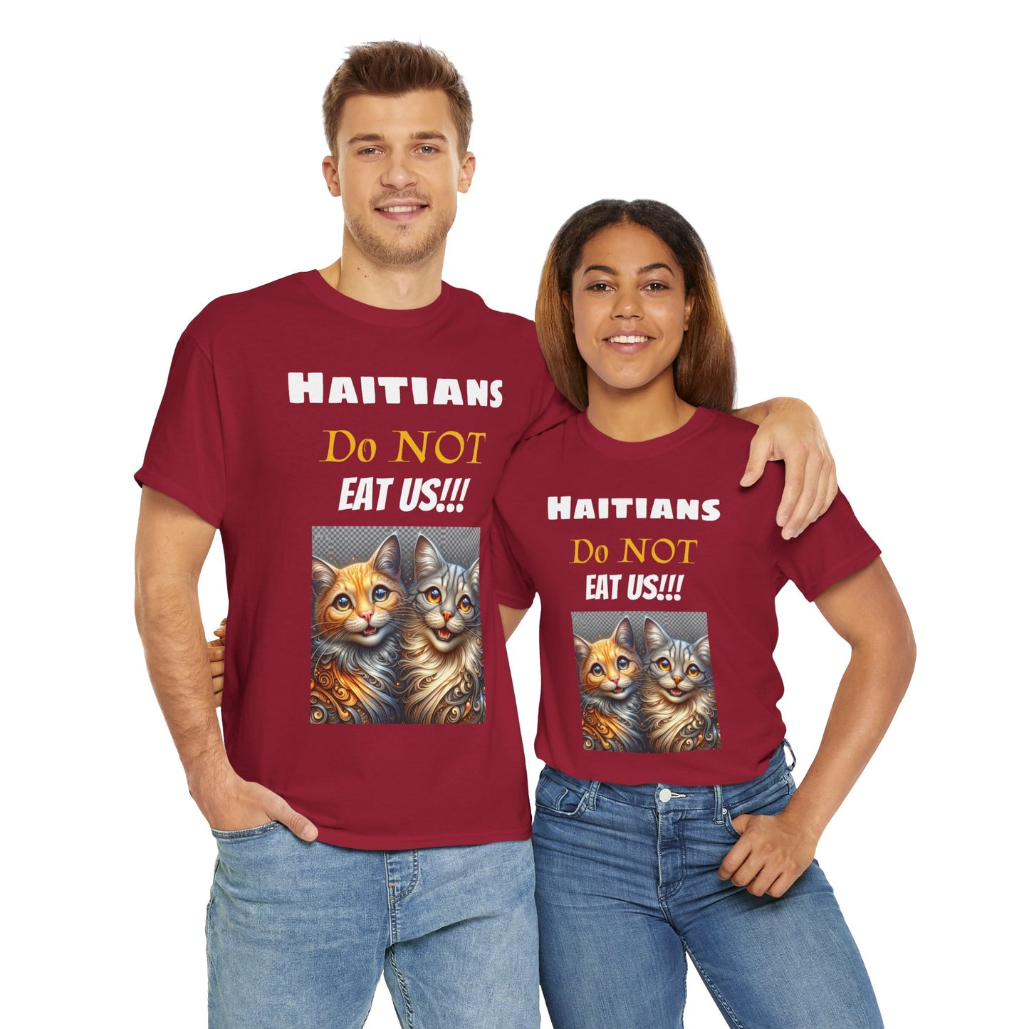 Haitians Don't Eat Cats Tee