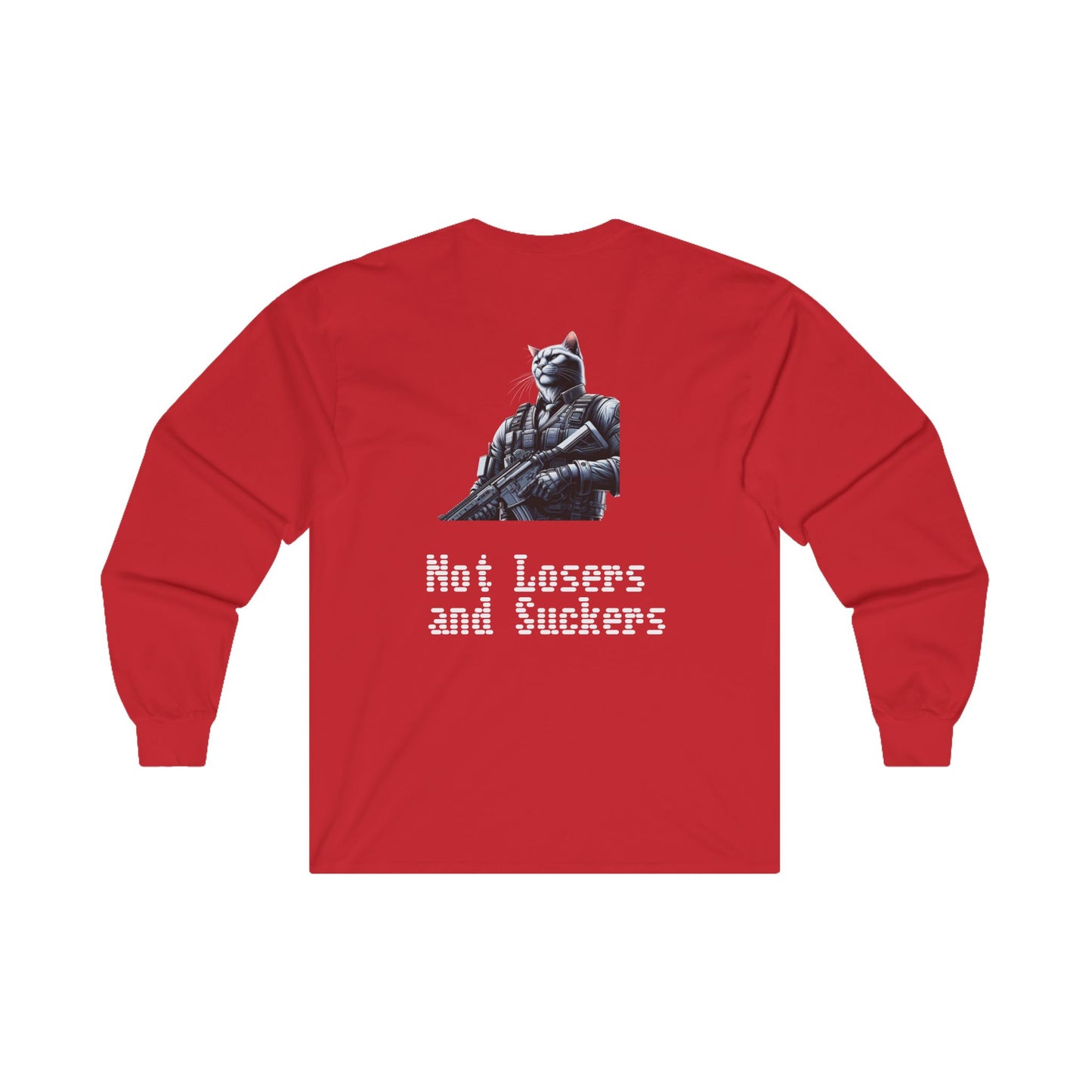 Political Activist Long Sleeve Tee - Vets Against Trump
