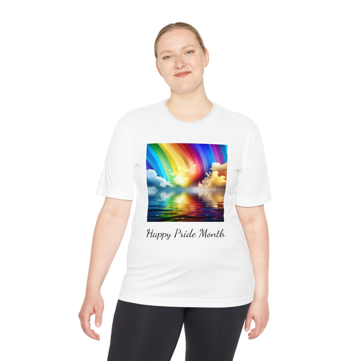 Happy Pride Month Unisex Moisture Wicking Tee