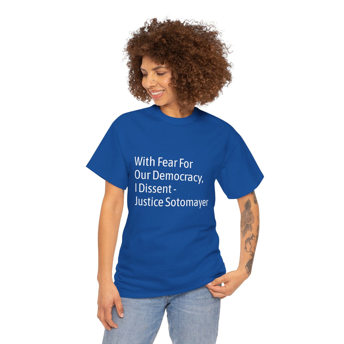 Supreme Court Justice Sotomayer "I Dissent" Tee