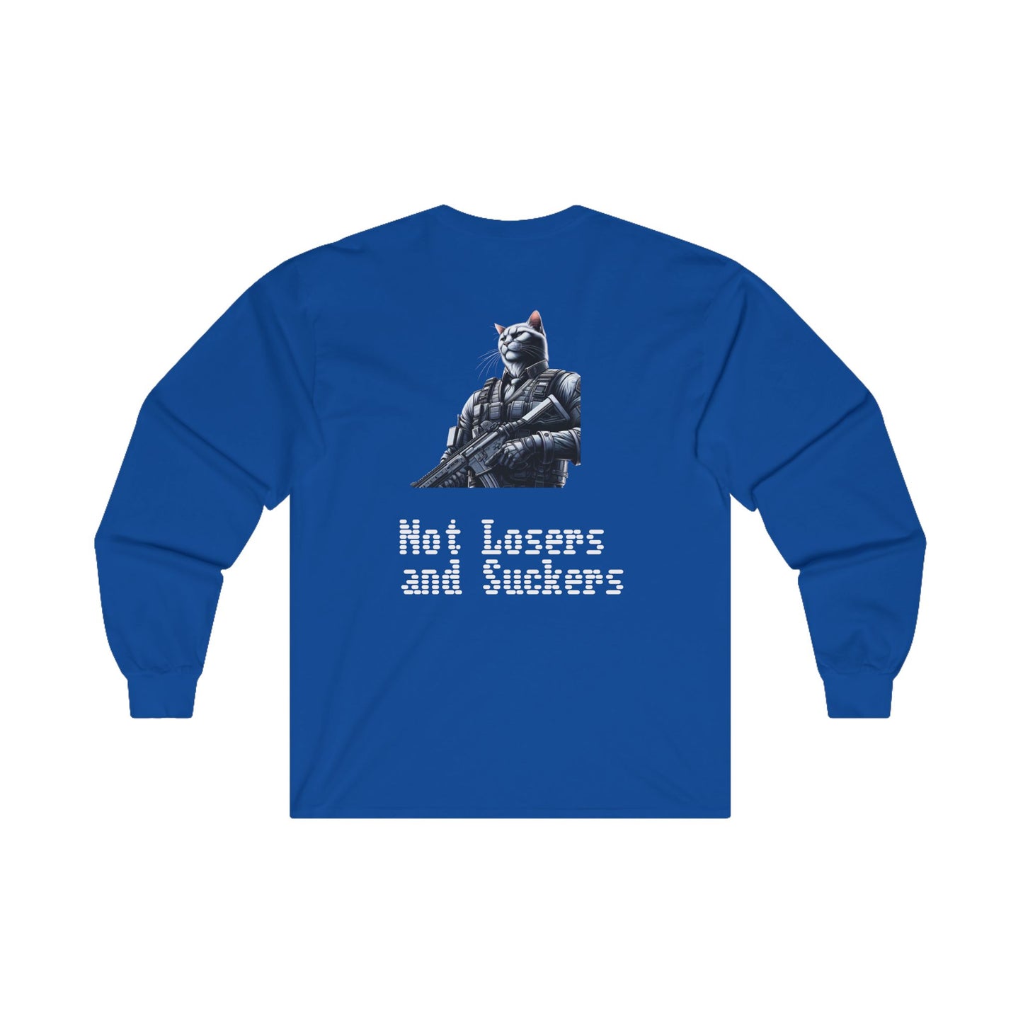 Political Activist Long Sleeve Tee - Vets Against Trump