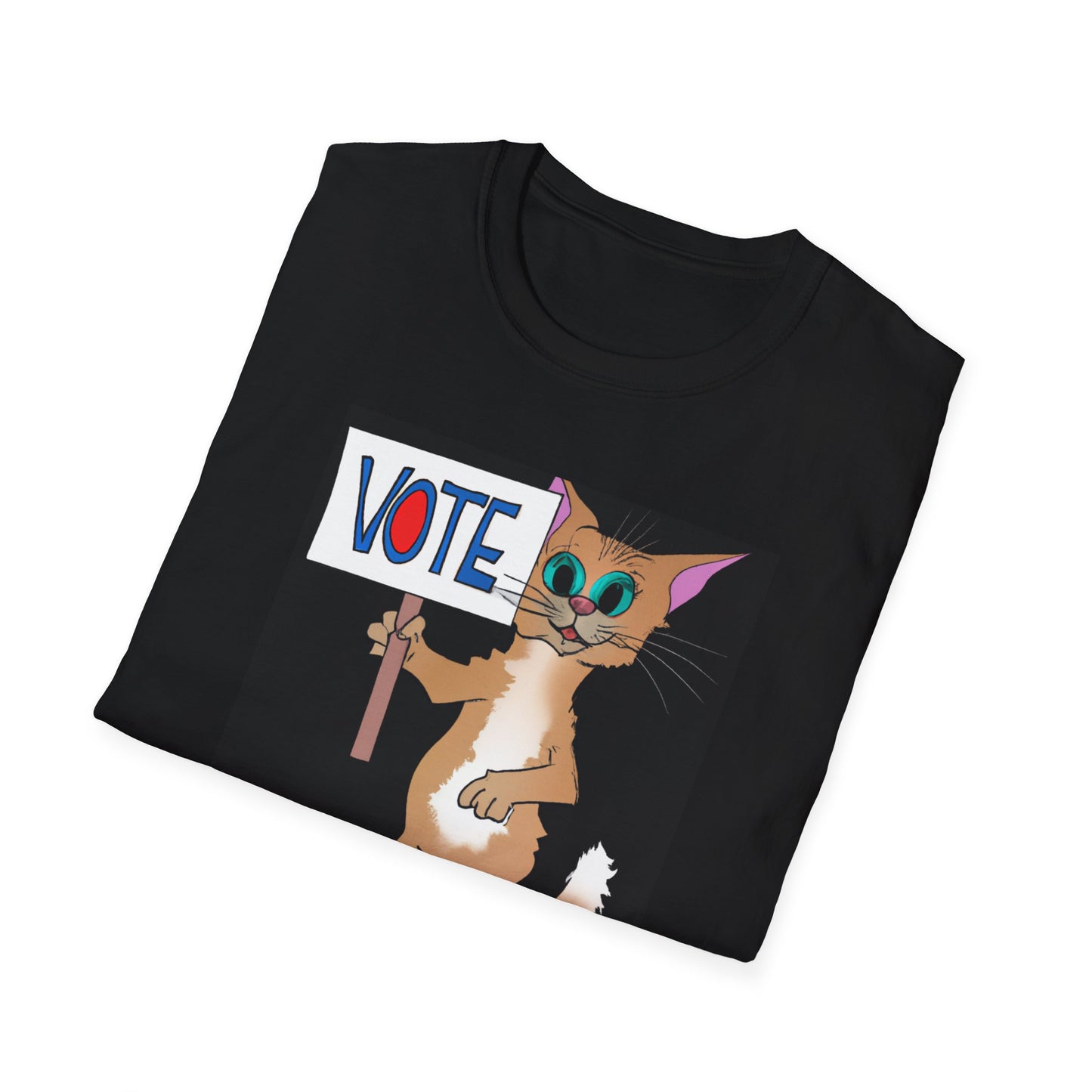 Cat Vote Sign T-Shirt