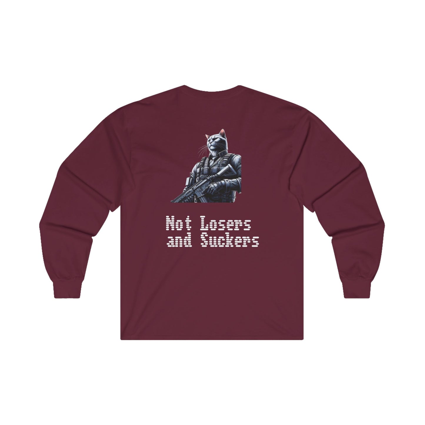 Political Activist Long Sleeve Tee - Vets Against Trump