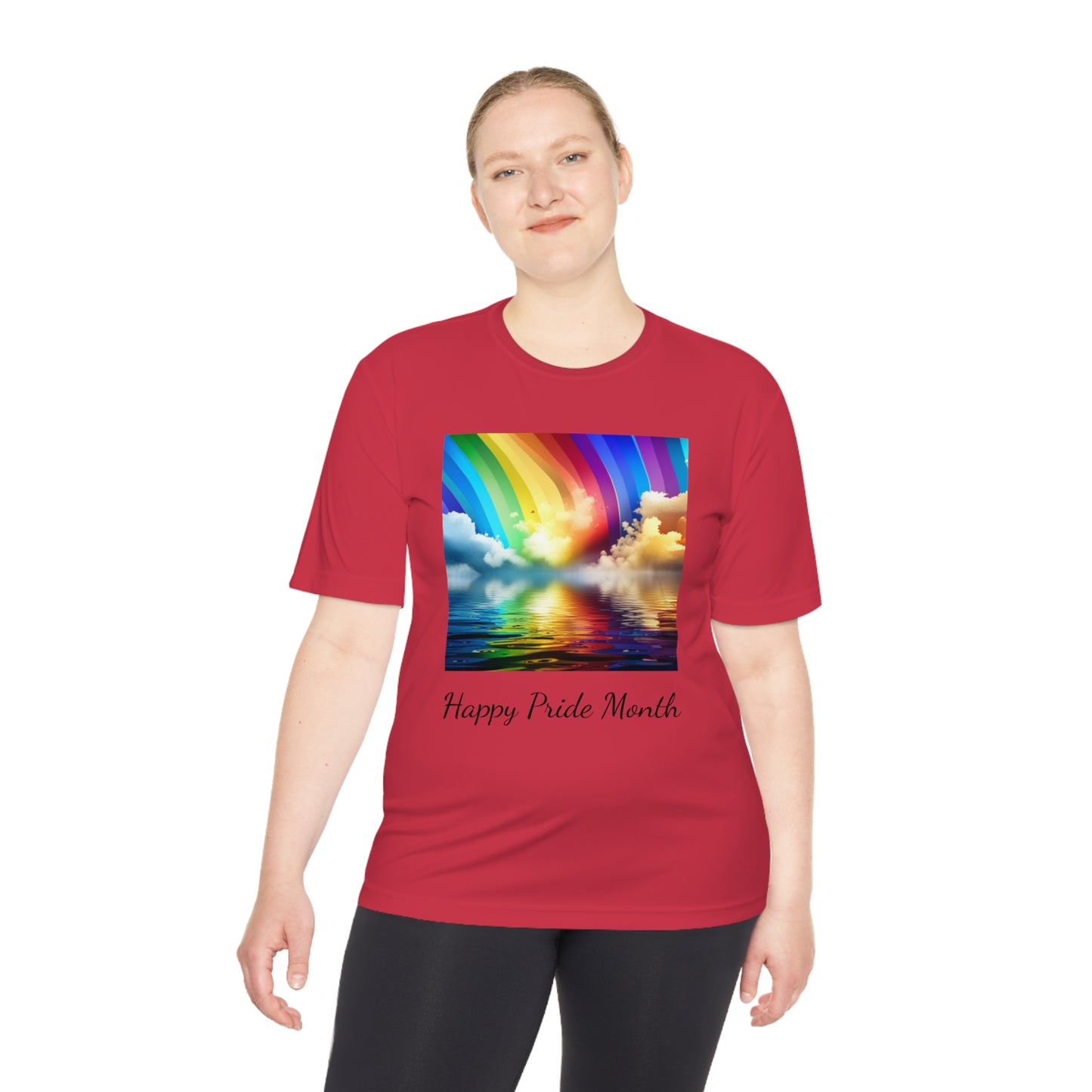 Happy Pride Month Unisex Moisture Wicking Tee