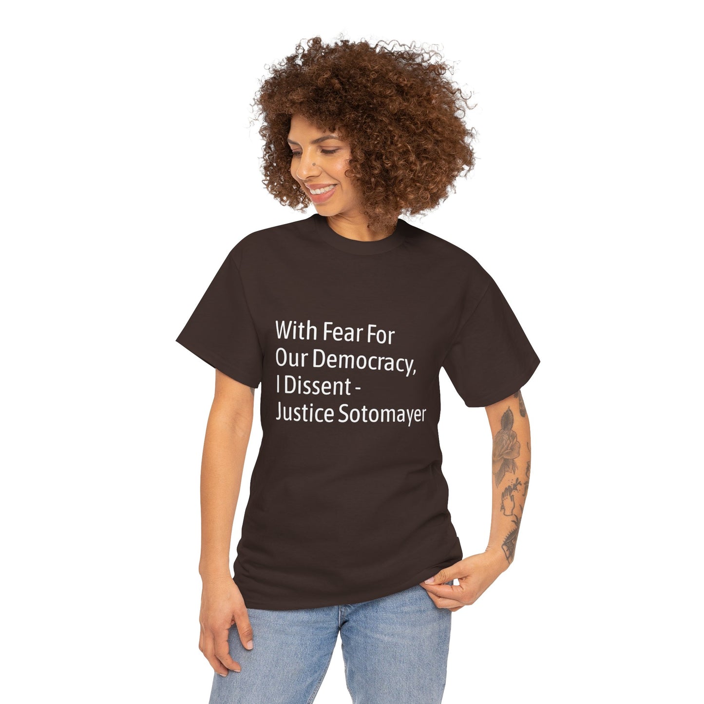 Supreme Court Justice Sotomayer "I Dissent" Tee