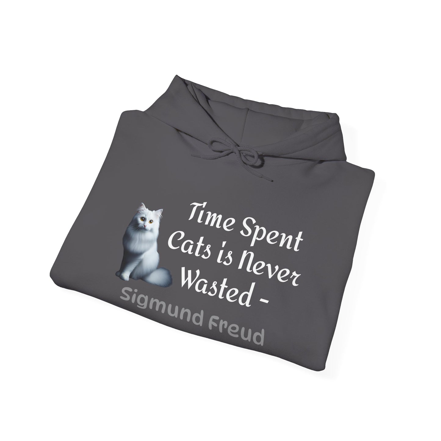 Sigmund Freud Inspired Unisex Heavy Blend™ Hooded Sweatshirt - Cozy Literary Gift