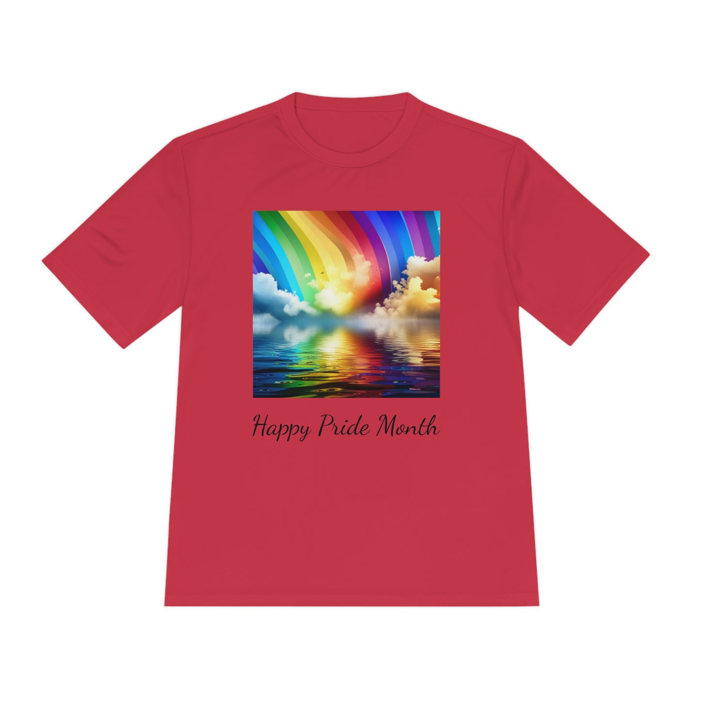 Happy Pride Month Unisex Moisture Wicking Tee