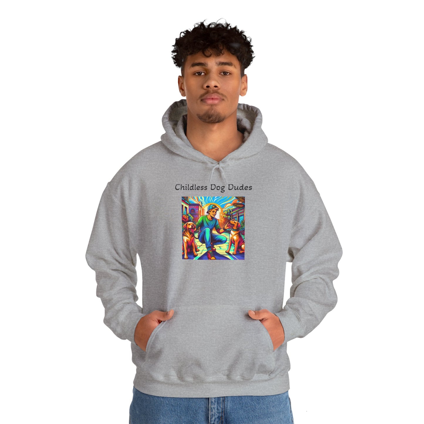 Childless Dog Dude's Unisex Hoodie