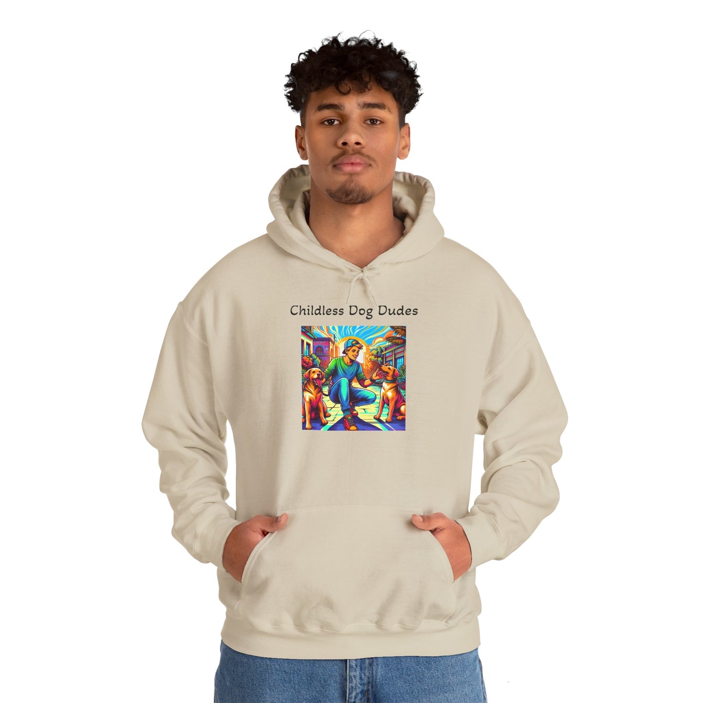 Childless Dog Dude's Unisex Hoodie