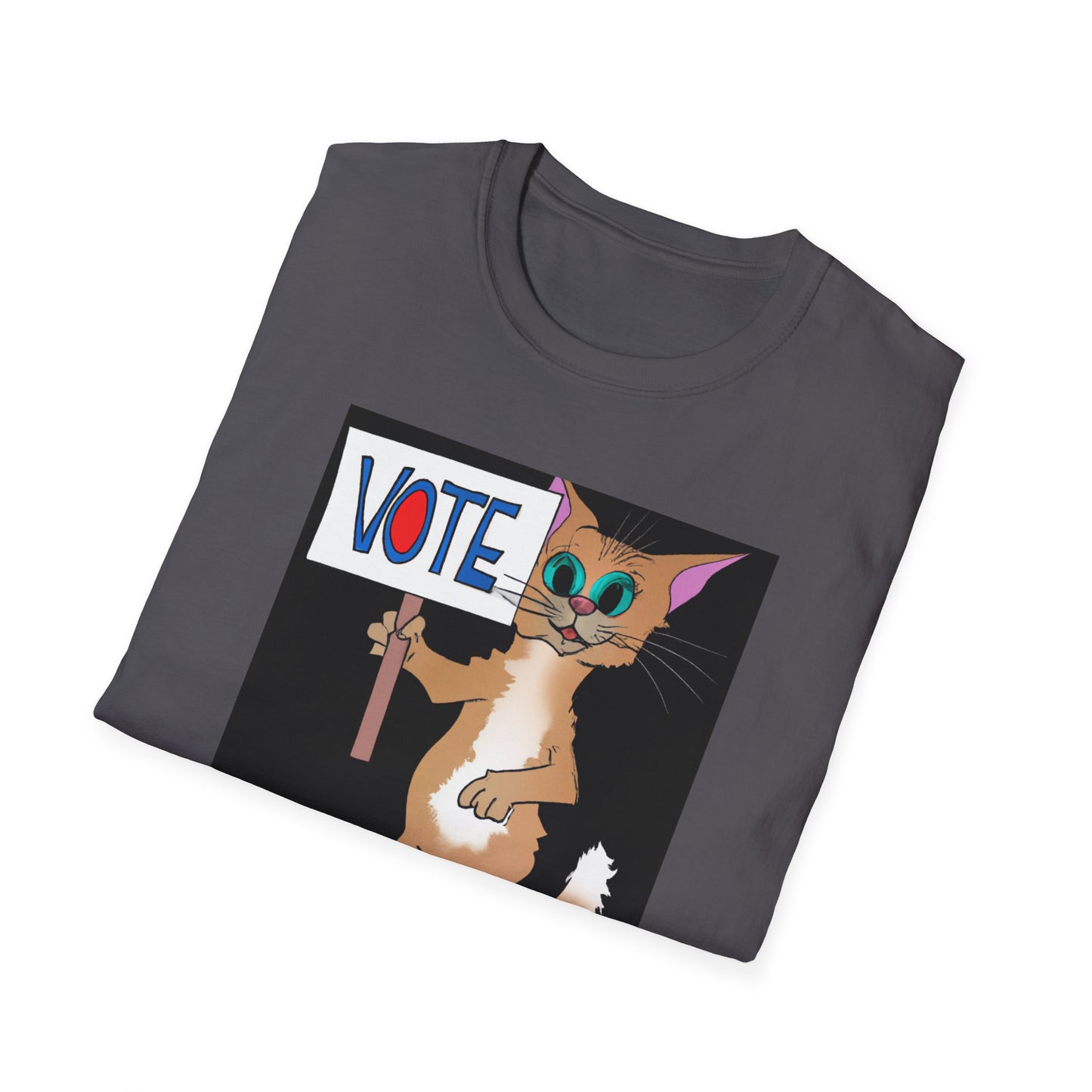 Cat Vote Sign T-Shirt
