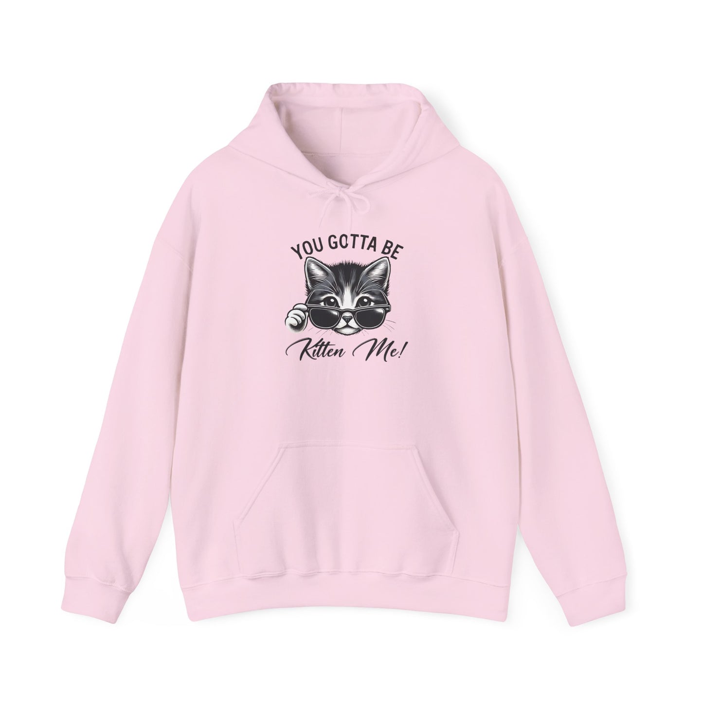 Funny Cat Hoodie - 'You Gotta Be Kitten Me!' & 'Not Today!'  Lazy Day Wear