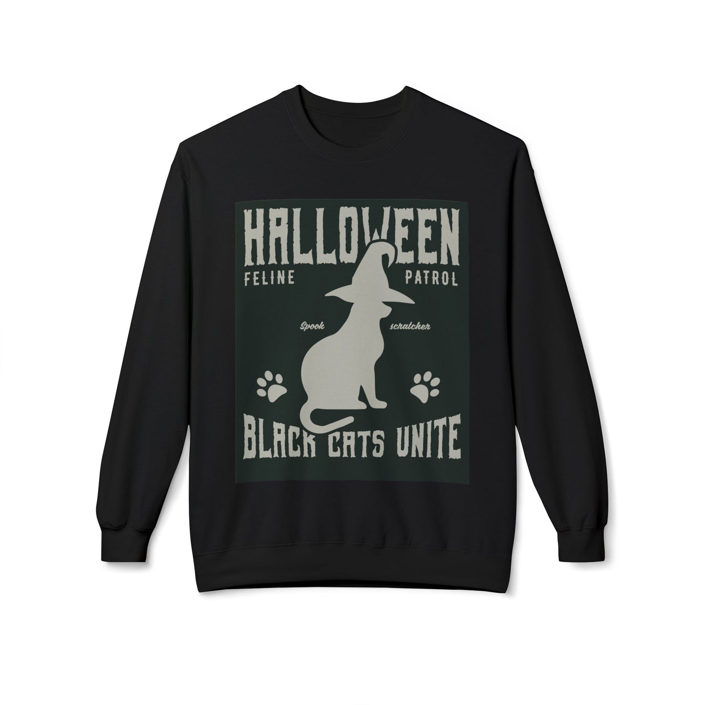 Black Cats Unisex Halloween Sweatshirt