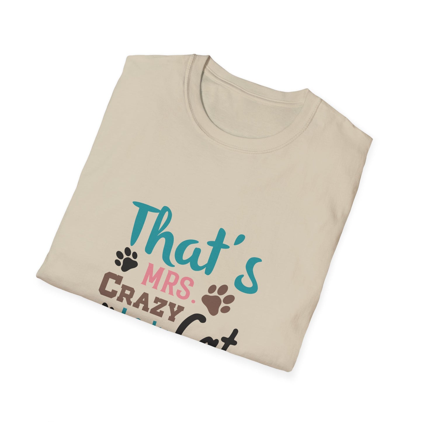 That's Mrs. Crazy Cat Lady Unisex T-Shirt | Cute Cat Lover Apparel