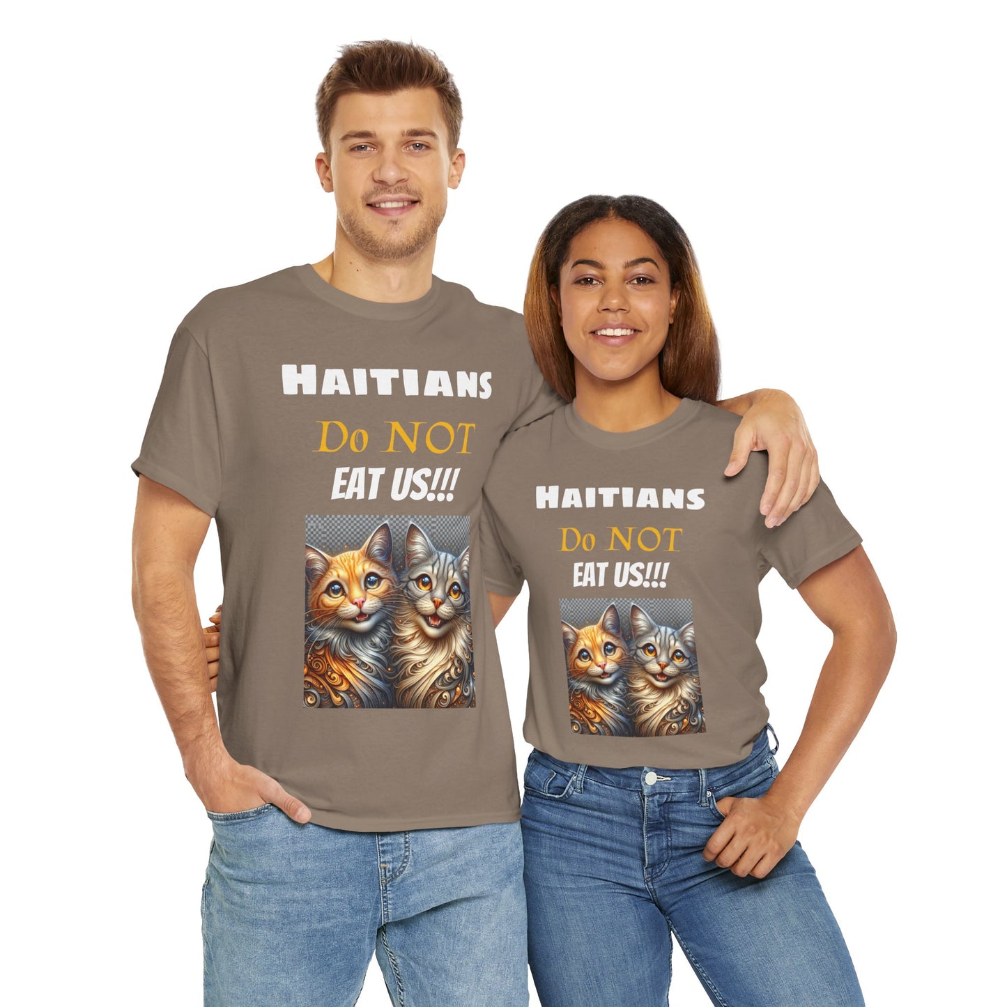Haitians Don't Eat Cats Tee