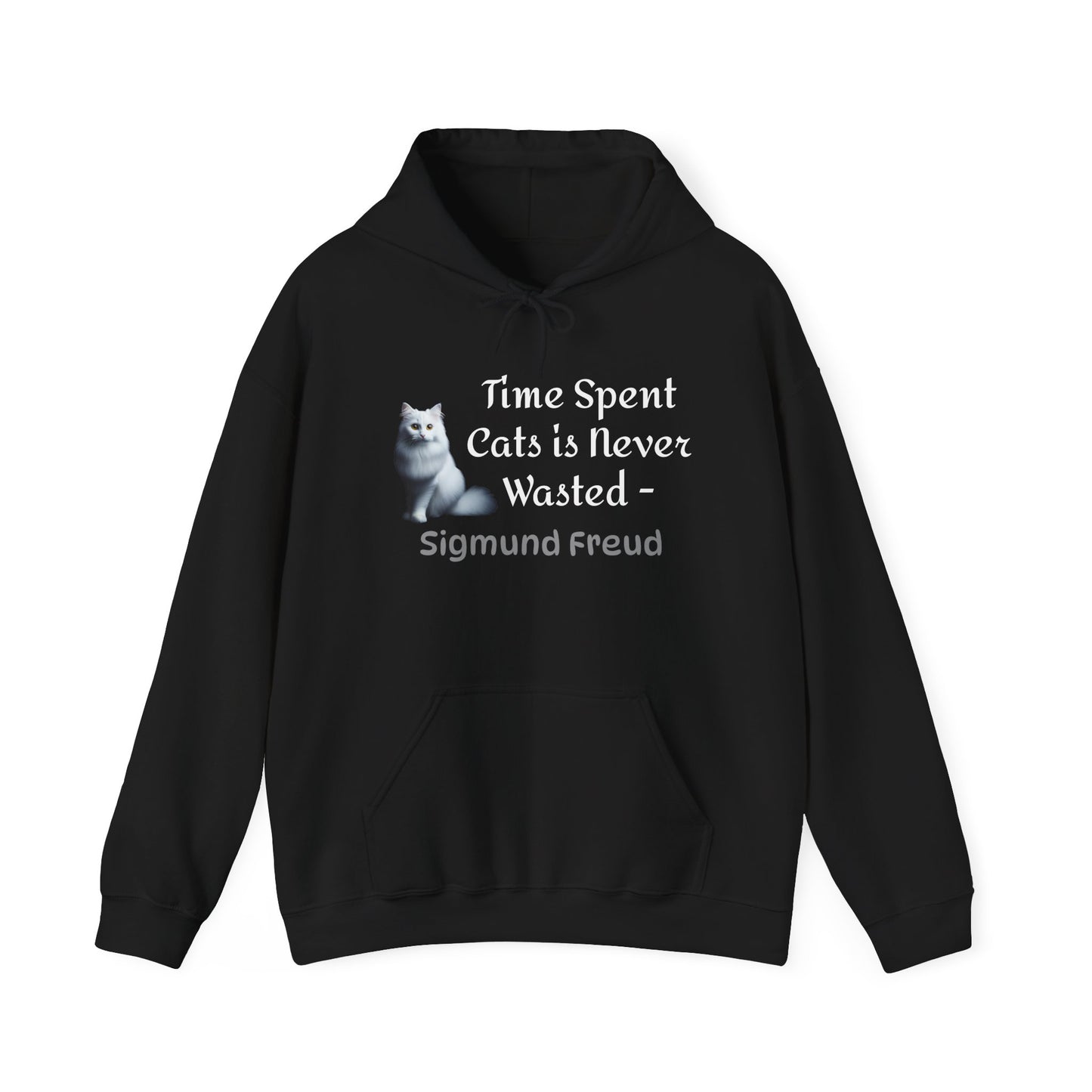 Sigmund Freud Inspired Unisex Heavy Blend™ Hooded Sweatshirt - Cozy Literary Gift