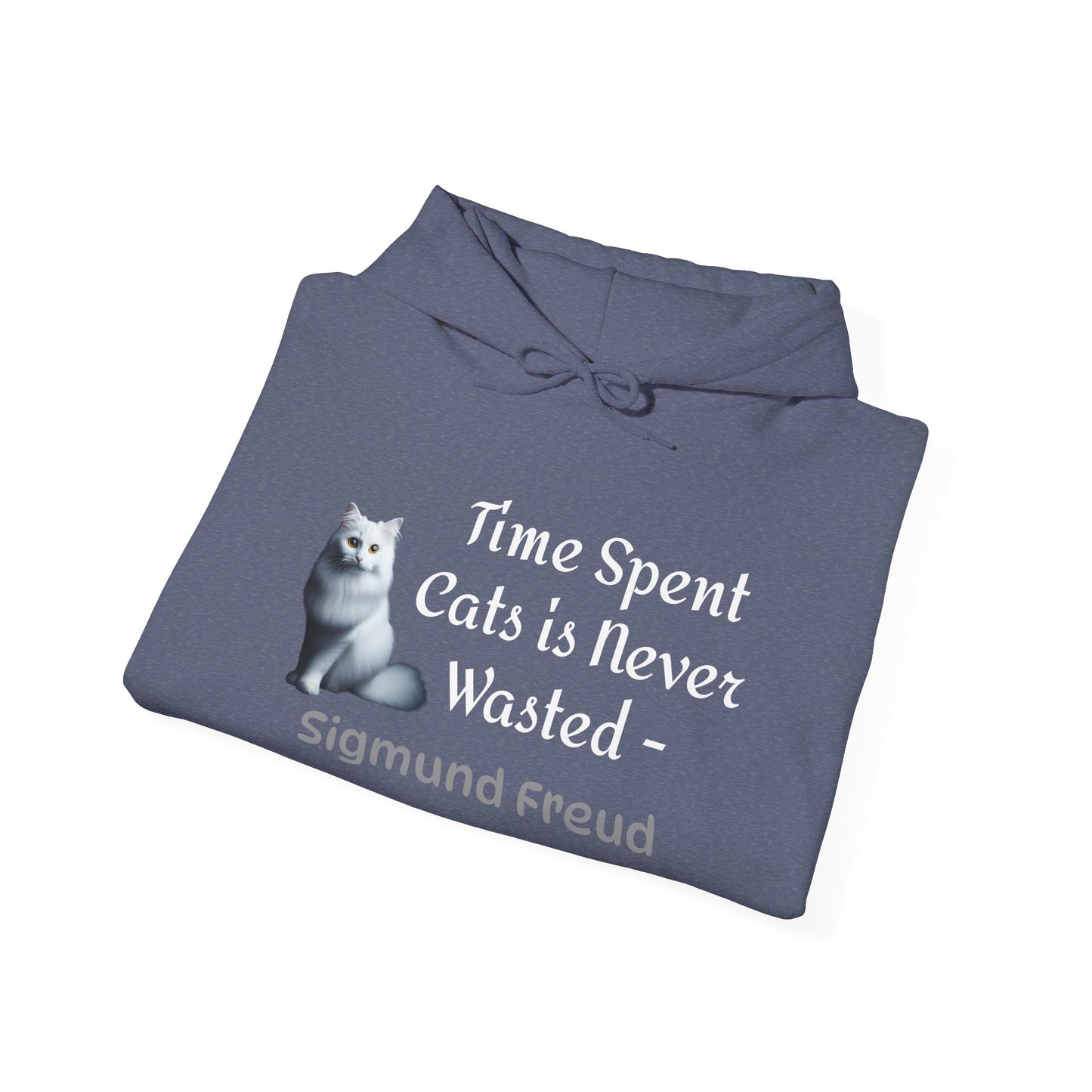 Sigmund Freud Inspired Unisex Heavy Blend™ Hooded Sweatshirt - Cozy Literary Gift