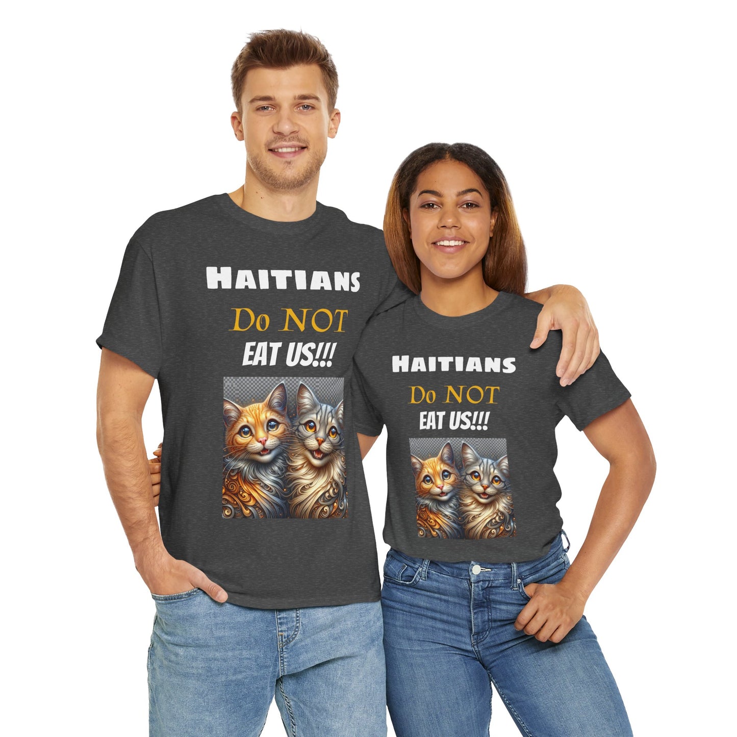 Haitians Don't Eat Cats Tee