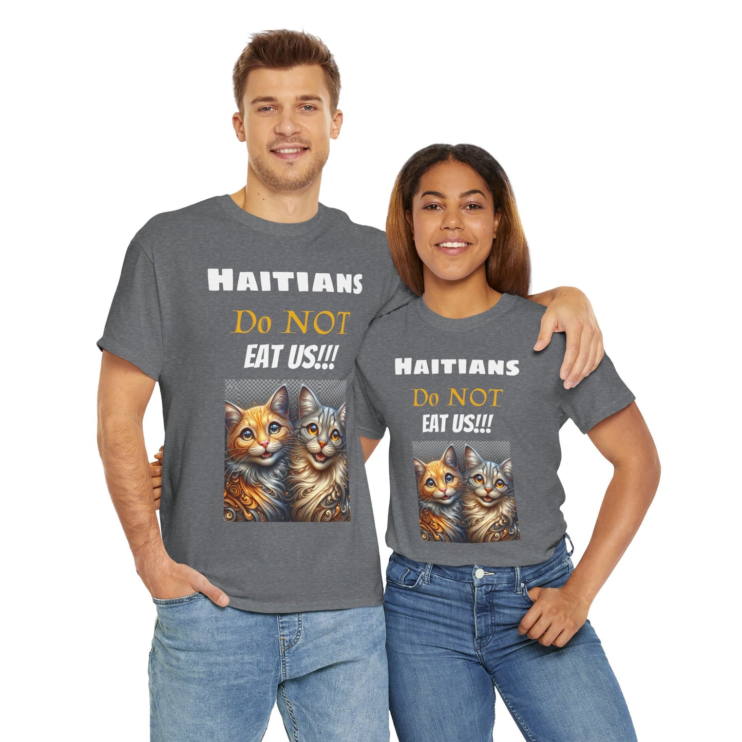Haitians Don't Eat Cats Tee