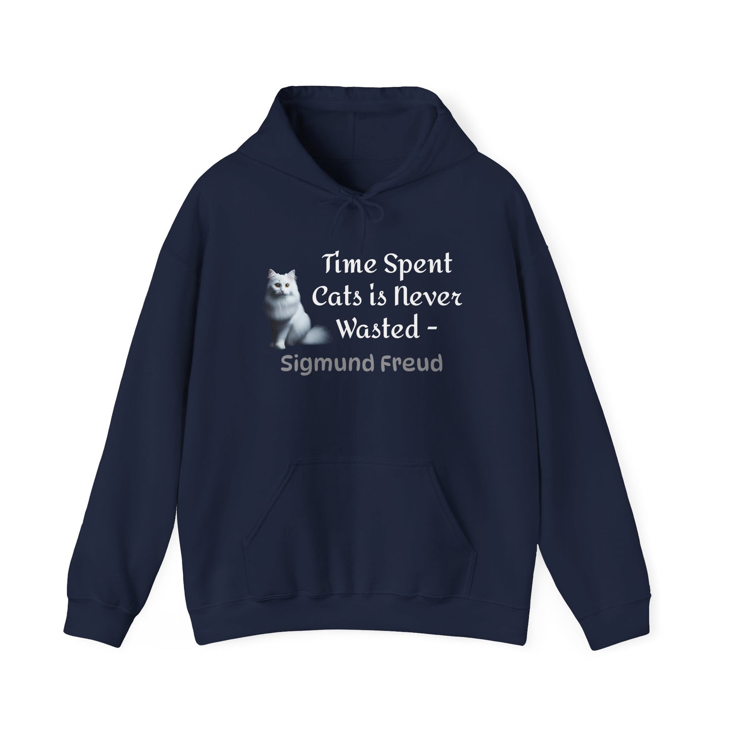 Sigmund Freud Inspired Unisex Heavy Blend™ Hooded Sweatshirt - Cozy Literary Gift
