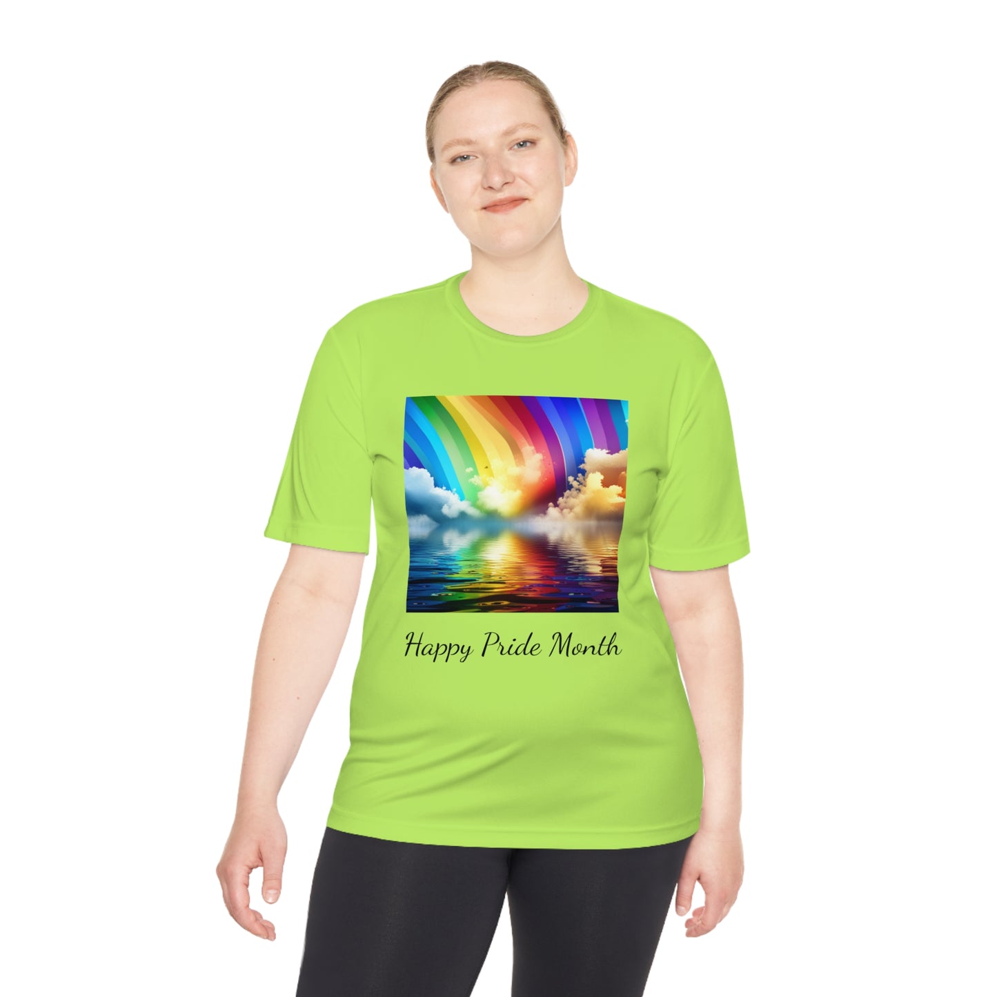 Happy Pride Month Unisex Moisture Wicking Tee