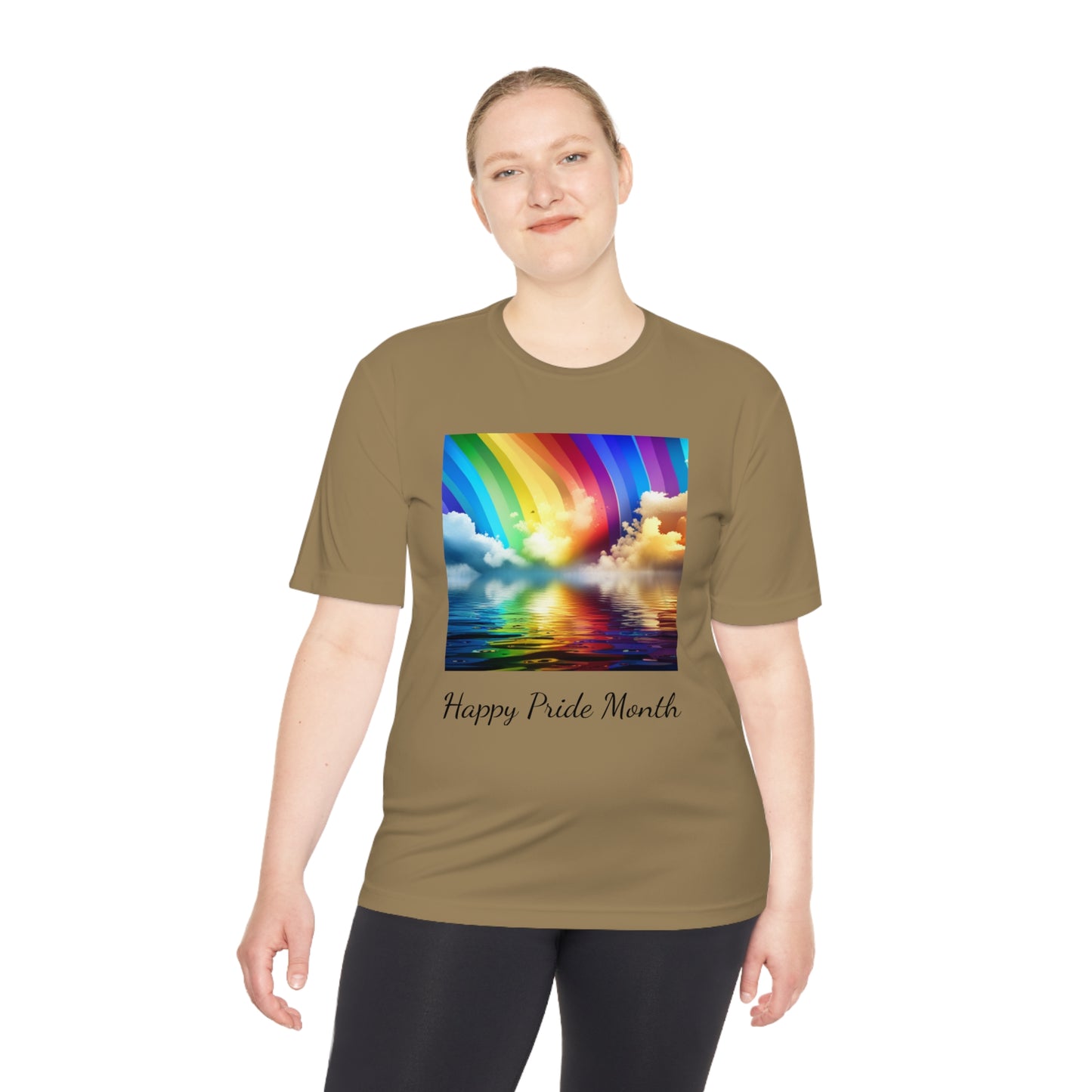 Happy Pride Month Unisex Moisture Wicking Tee