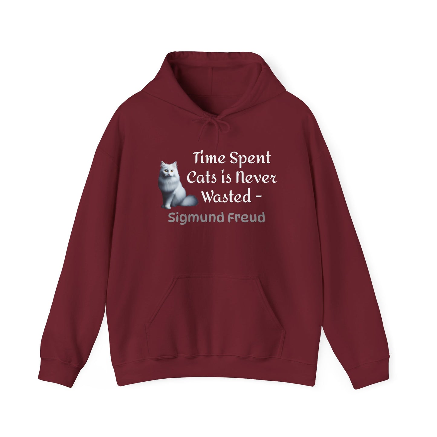 Sigmund Freud Inspired Unisex Heavy Blend™ Hooded Sweatshirt - Cozy Literary Gift