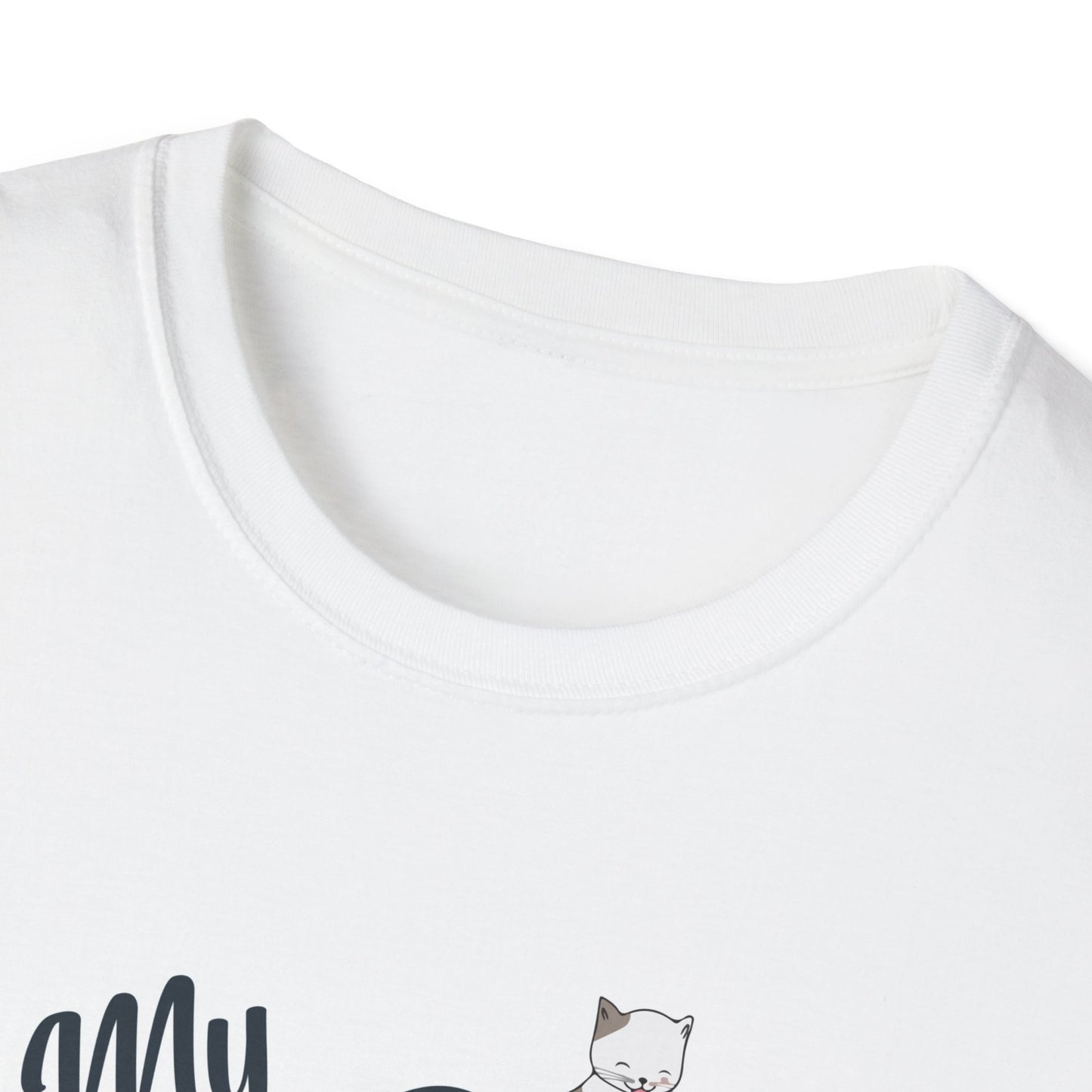 Morning Cat Shirt - Unisex Softstyle T-Shirt