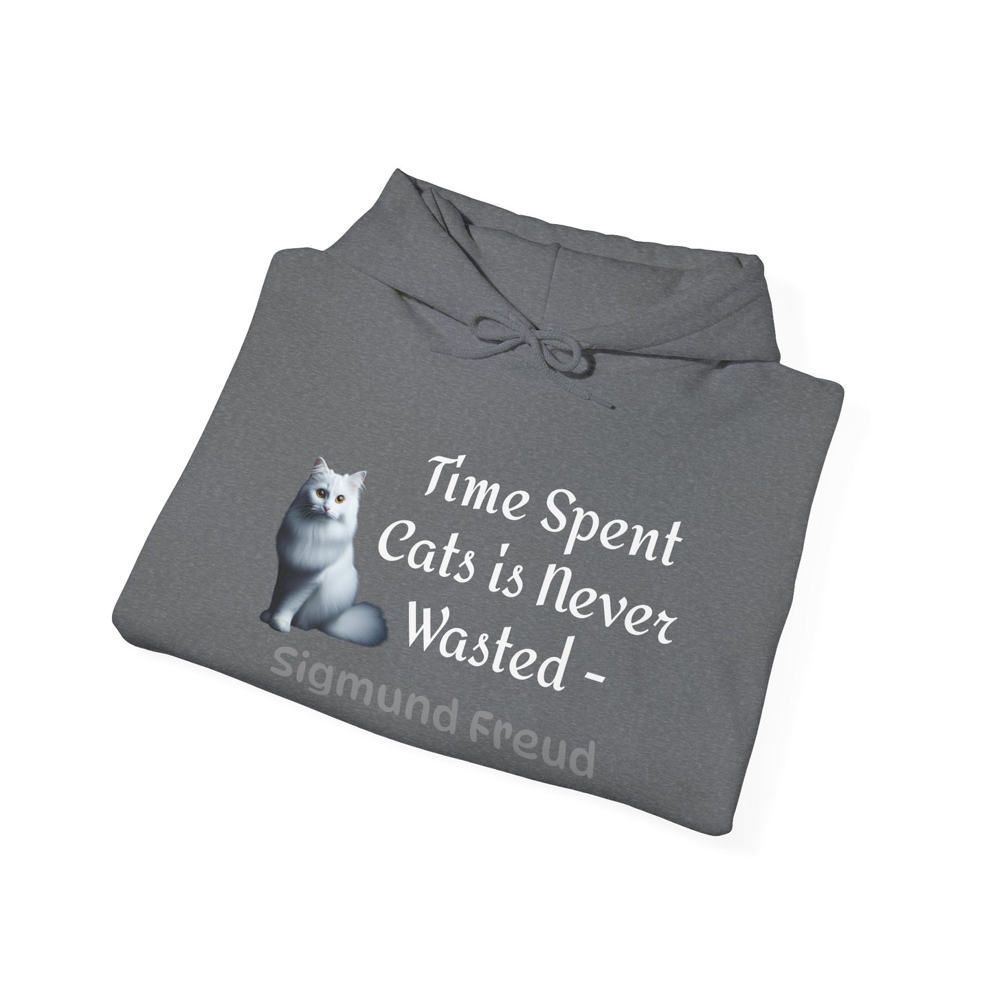 Sigmund Freud Inspired Unisex Heavy Blend™ Hooded Sweatshirt - Cozy Literary Gift