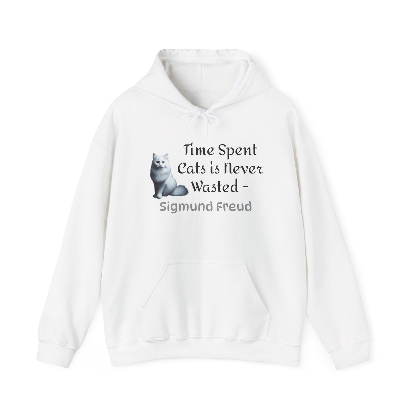Sigmund Freud Inspired Unisex Heavy Blend™ Hooded Sweatshirt - Cozy Literary Gift