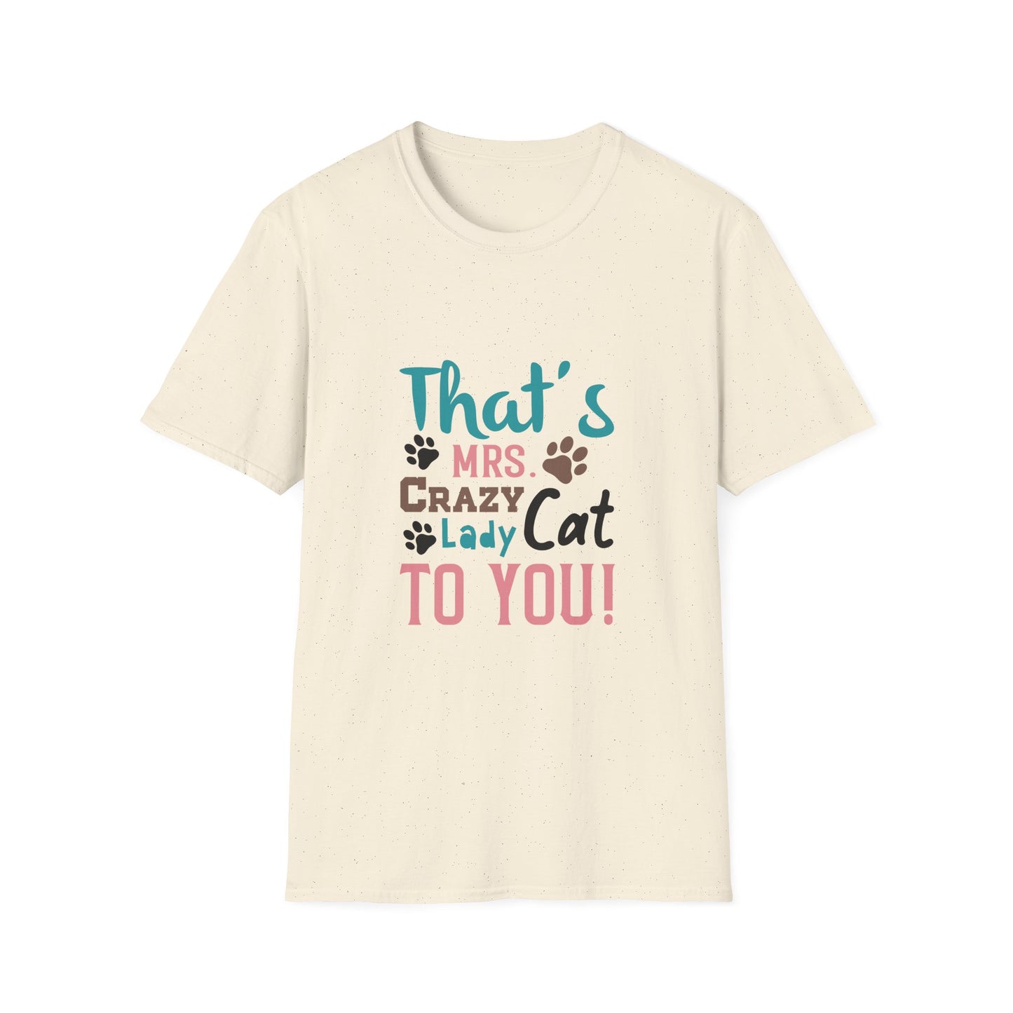 That's Mrs. Crazy Cat Lady Unisex T-Shirt | Cute Cat Lover Apparel