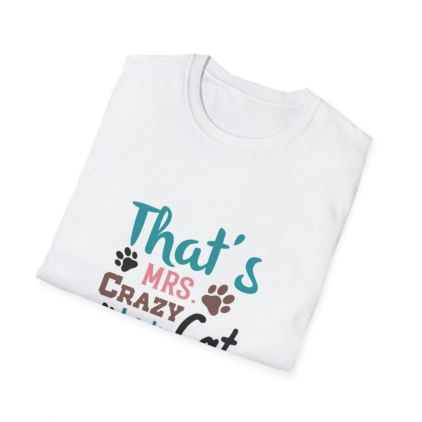 That's Mrs. Crazy Cat Lady Unisex T-Shirt | Cute Cat Lover Apparel