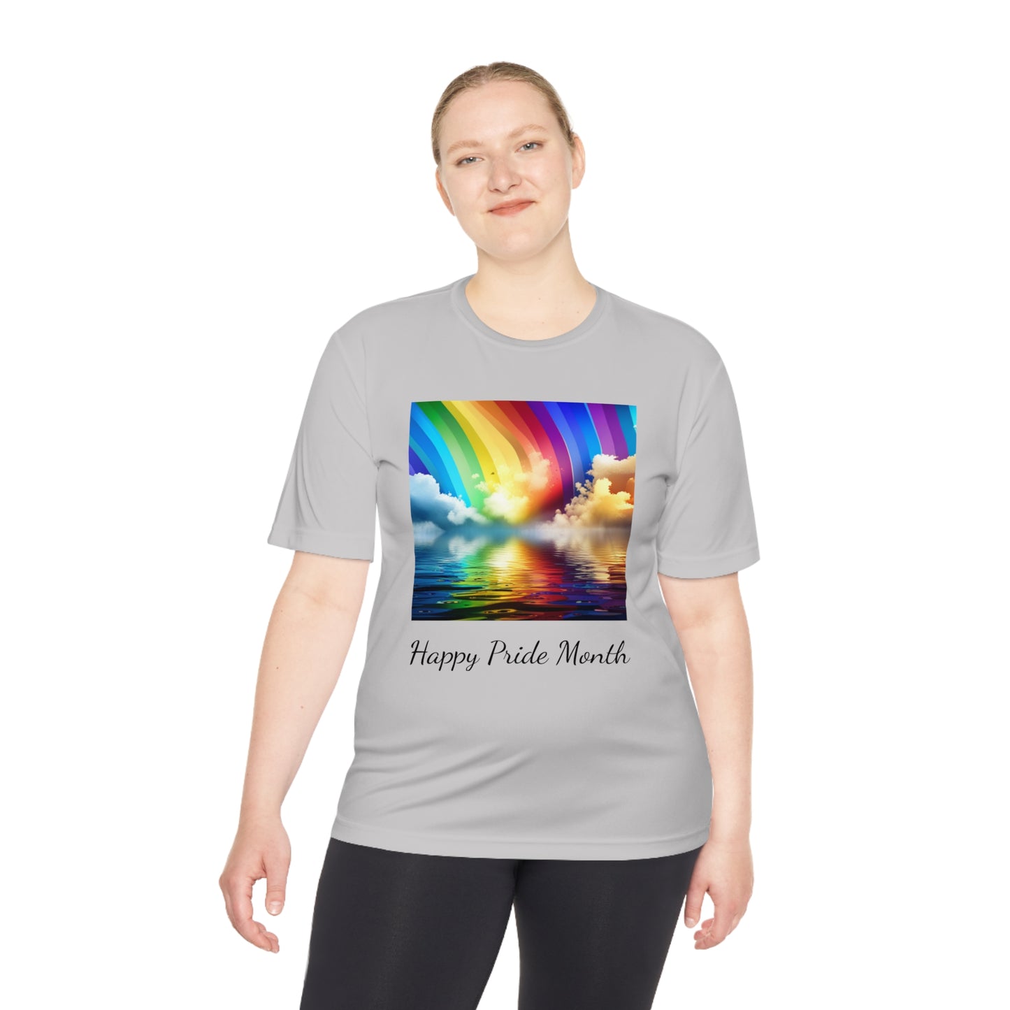 Happy Pride Month Unisex Moisture Wicking Tee