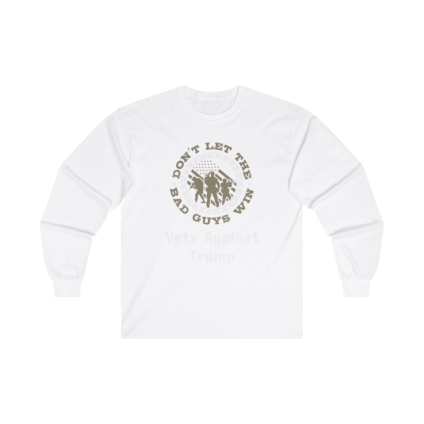 Political Activist Long Sleeve Tee - Vets Against Trump
