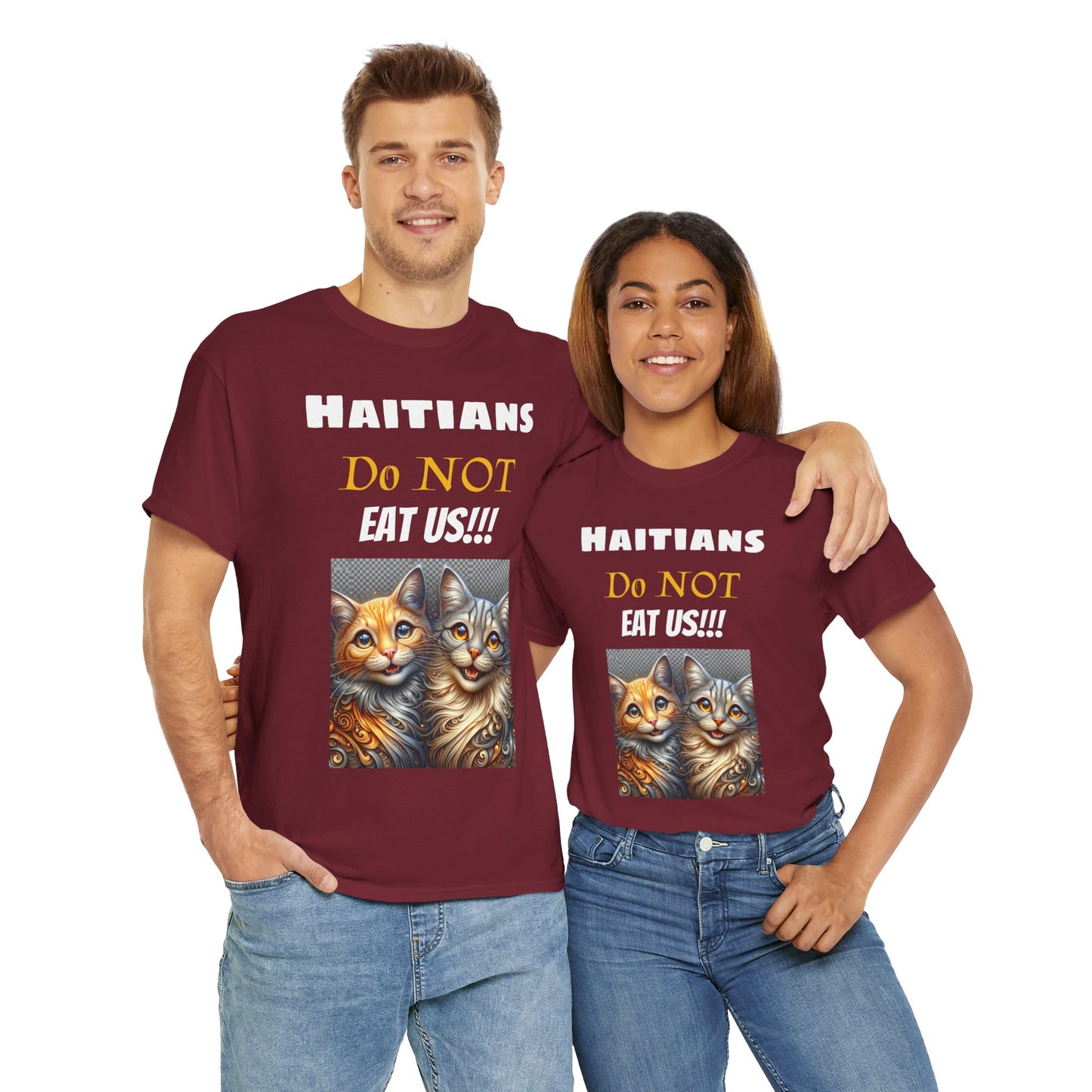 Haitians Don't Eat Cats Tee