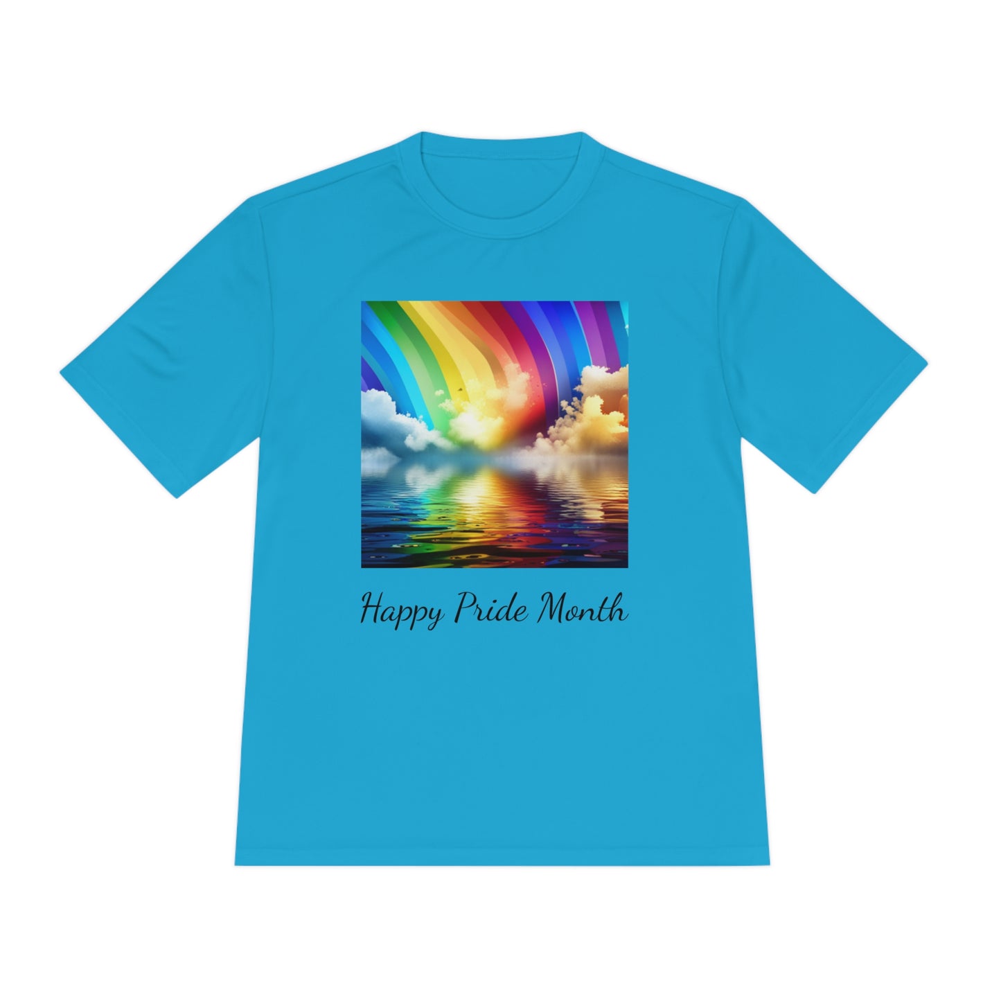 Happy Pride Month Unisex Moisture Wicking Tee